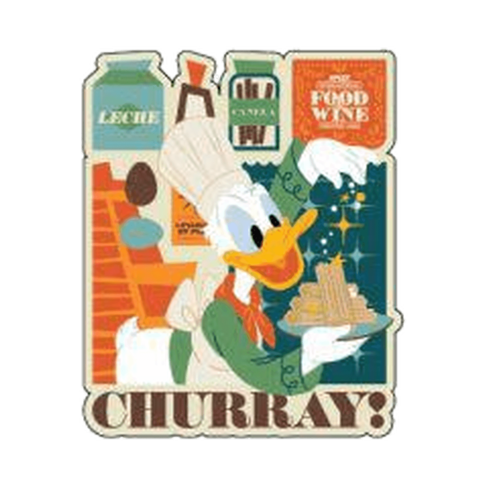 Donald Duck - EPCOT International Food & Wine Festival 2026 Pin