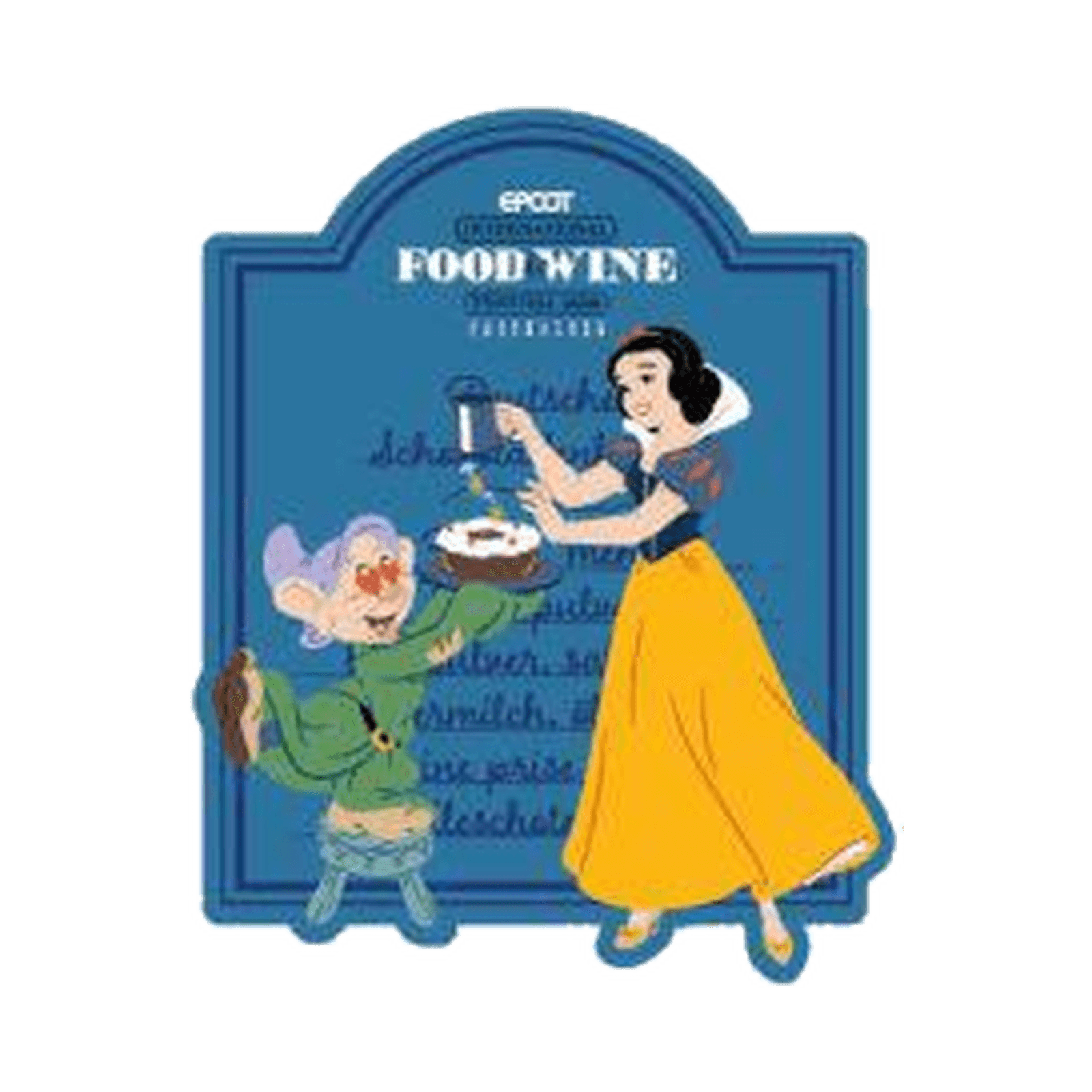 Snow White - EPCOT Food & Wine Festival 2026 Annual Passholder Pin front