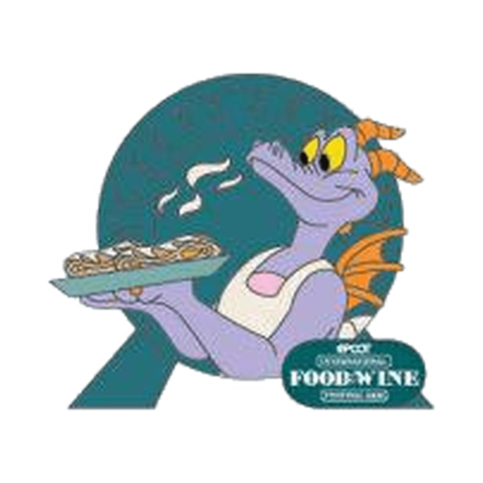 Figment - EPCOT Food & Wine Festival 2026 Mystery Pin front