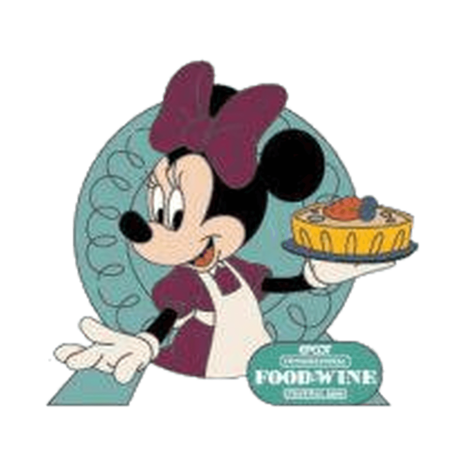 Minnie Mouse - EPCOT Food & Wine Festival 2026 Mystery Pin front
