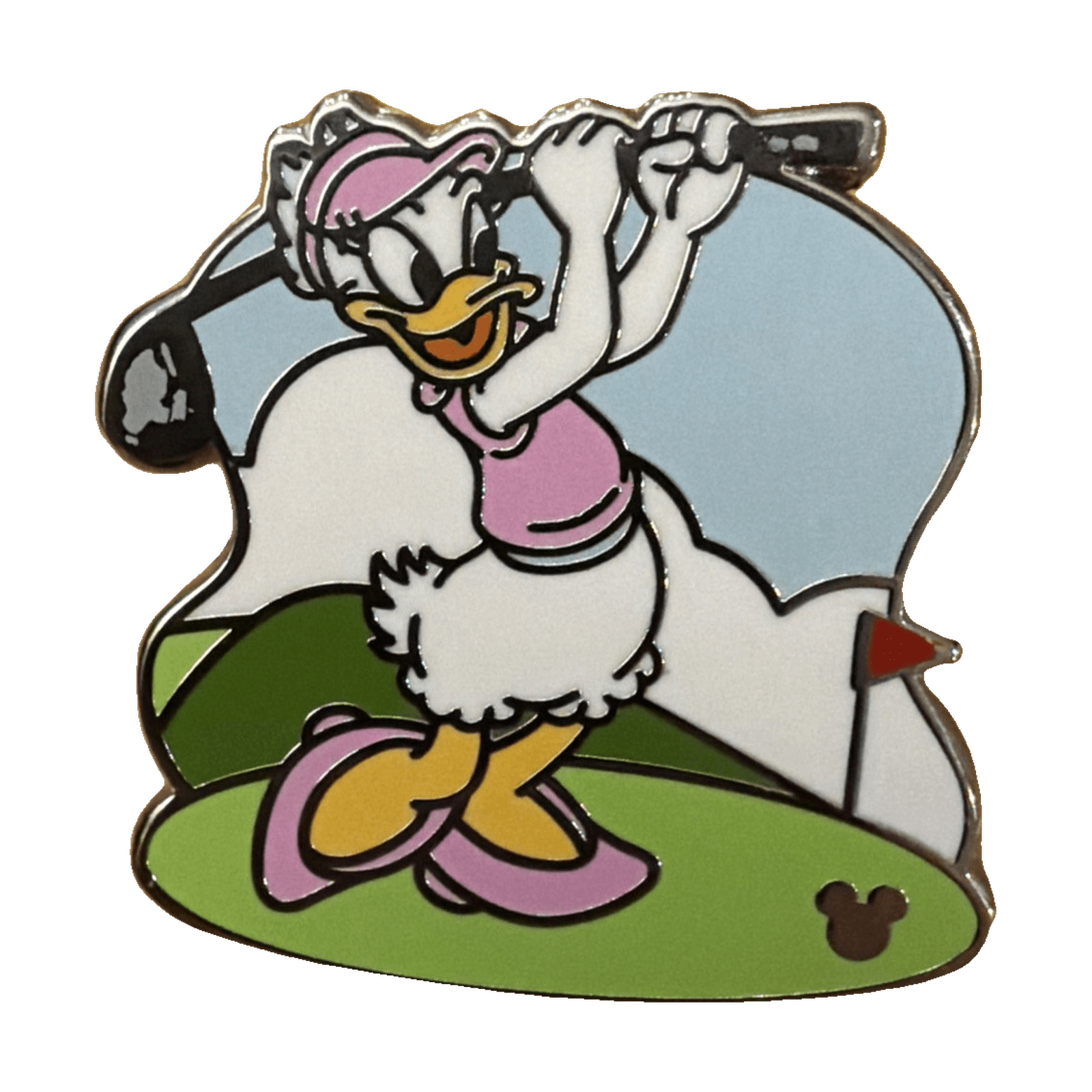 Daisy Duck Golfing California Activity — Completer front