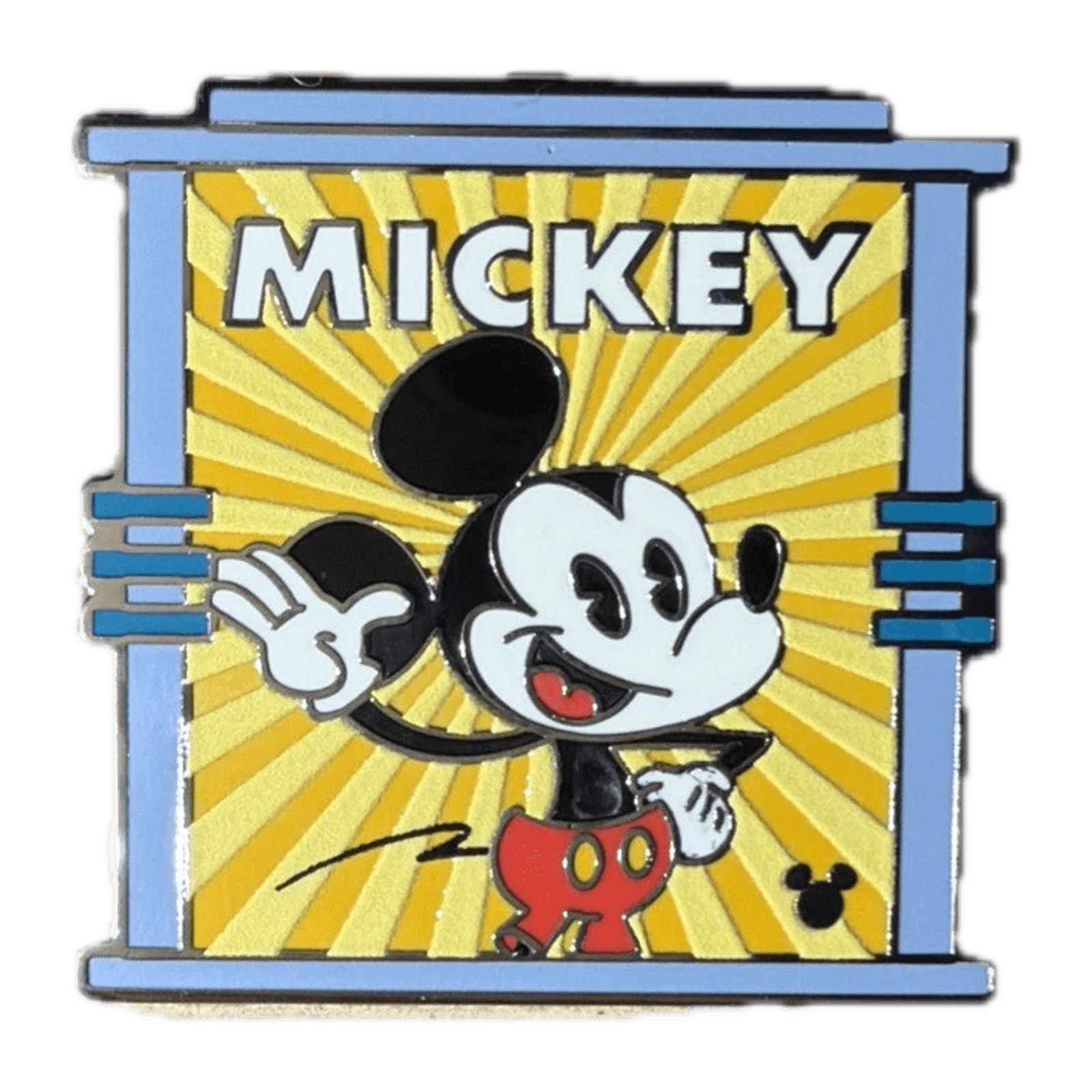 Mickey Mouse Parking Lot front
