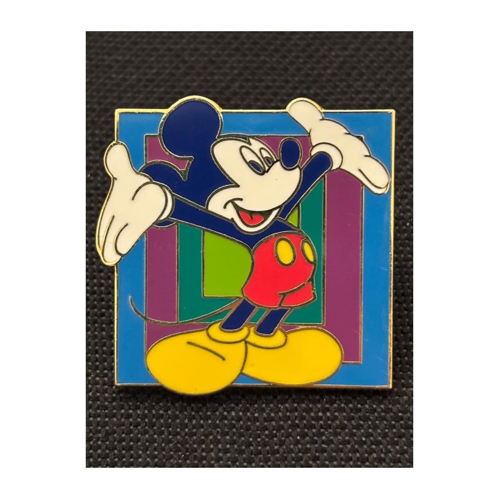 Kooky Mickey Mouse, a 2002 Walt Disney World Cast Lanyard pin