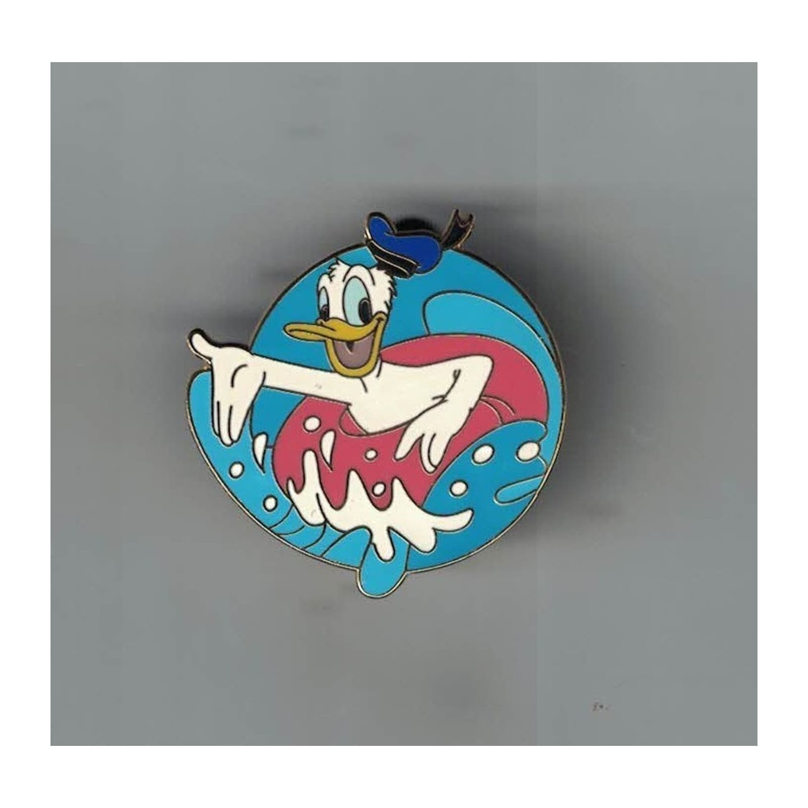 Donald Duck Inner Tube, a 2002 Walt Disney World Cast Lanyard pin