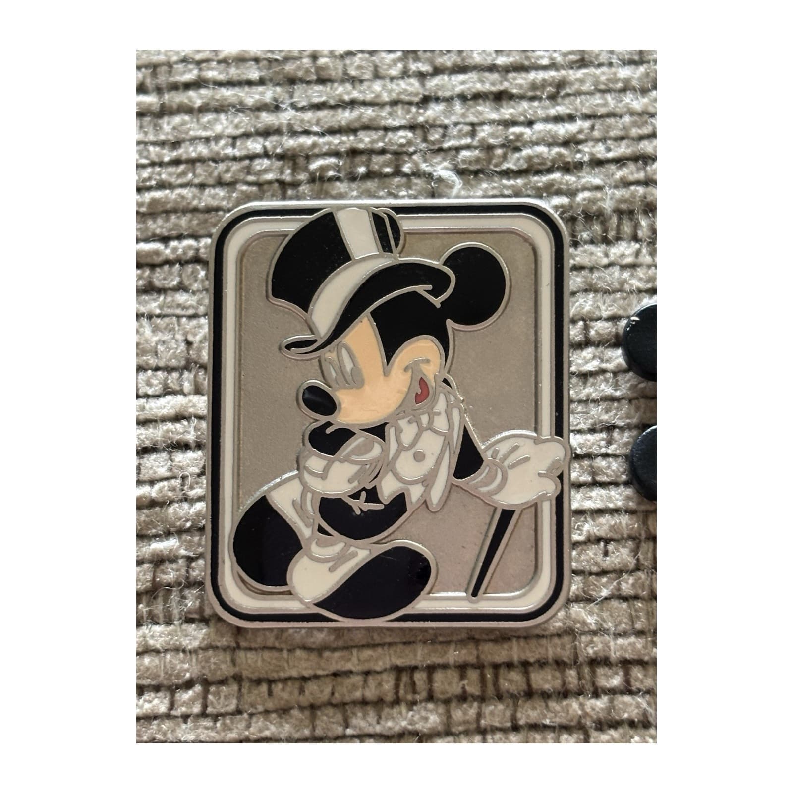 Mickey Mouse in Tuxedo, a 2002 Walt Disney World Cast Lanyard pin
