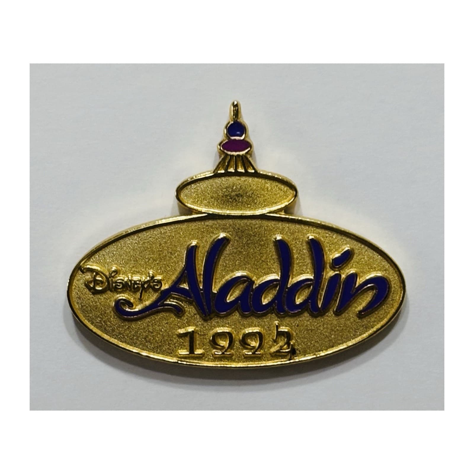 Aladdin 1992 Sign, a 2002 Walt Disney World Cast Lanyard pin