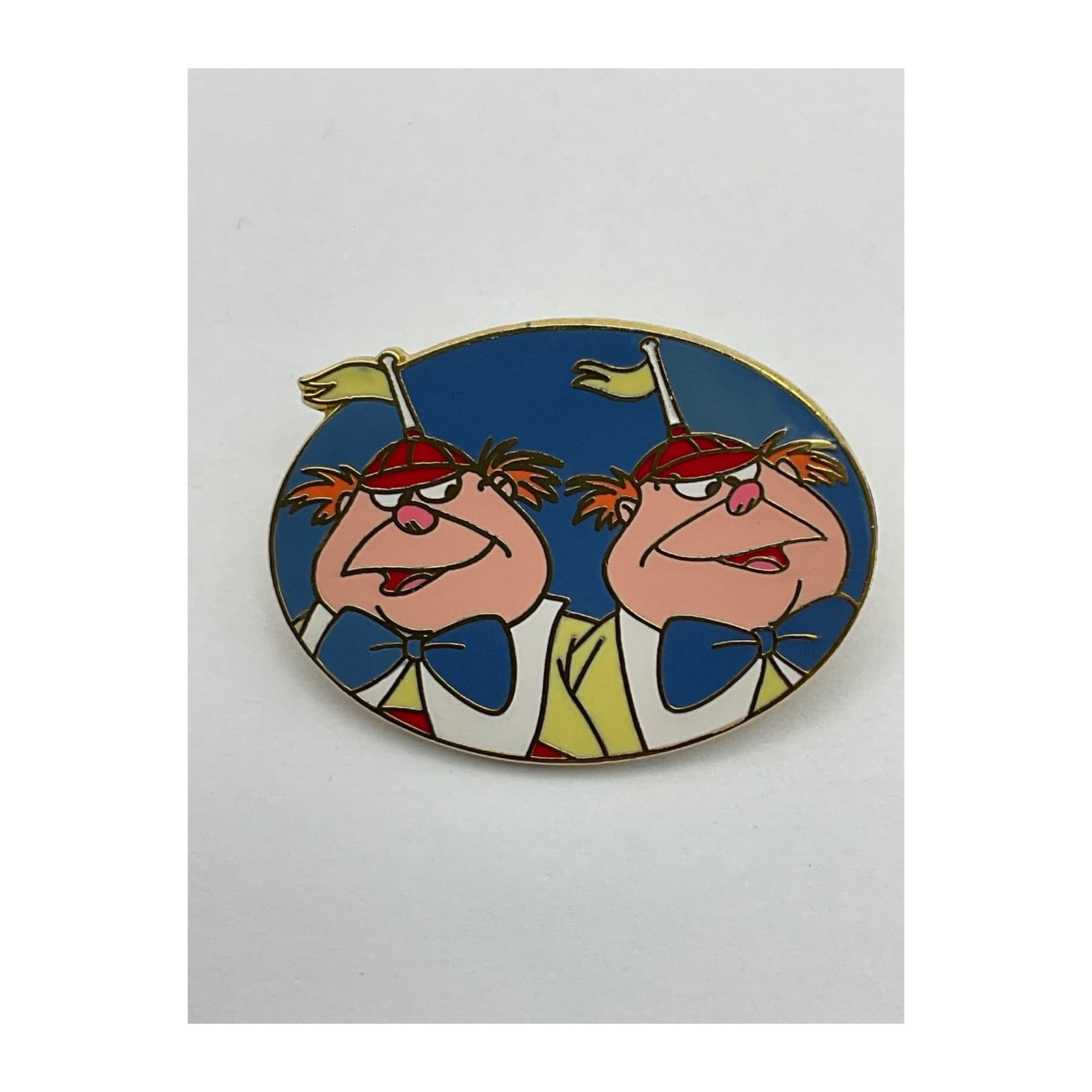 Tweedle Dee and Tweedle Dum, a 2002 Walt Disney World Cast Lanyard pin