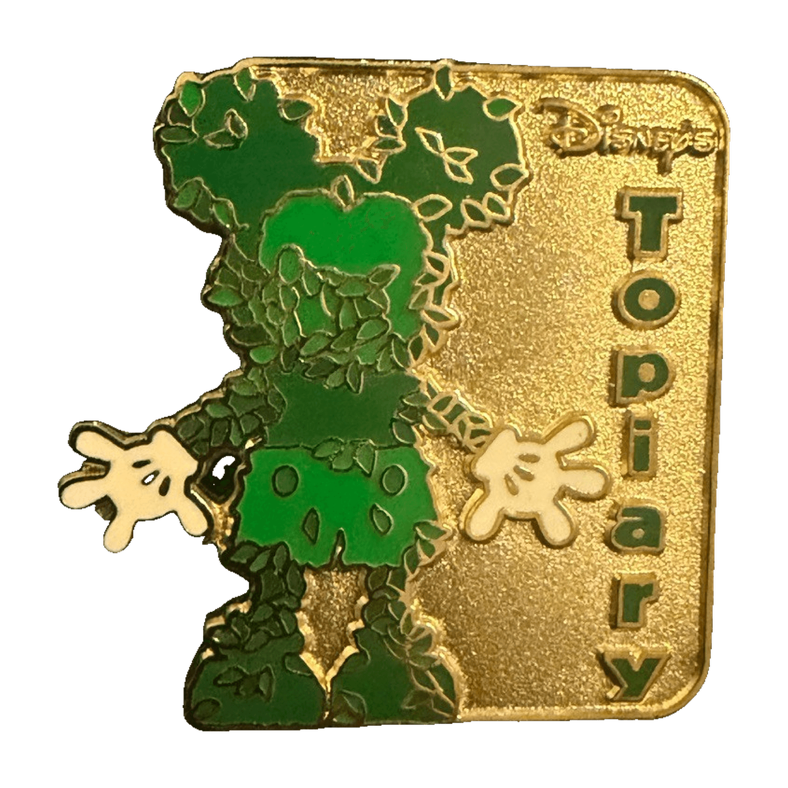 Mickey Mouse Gold Topiary