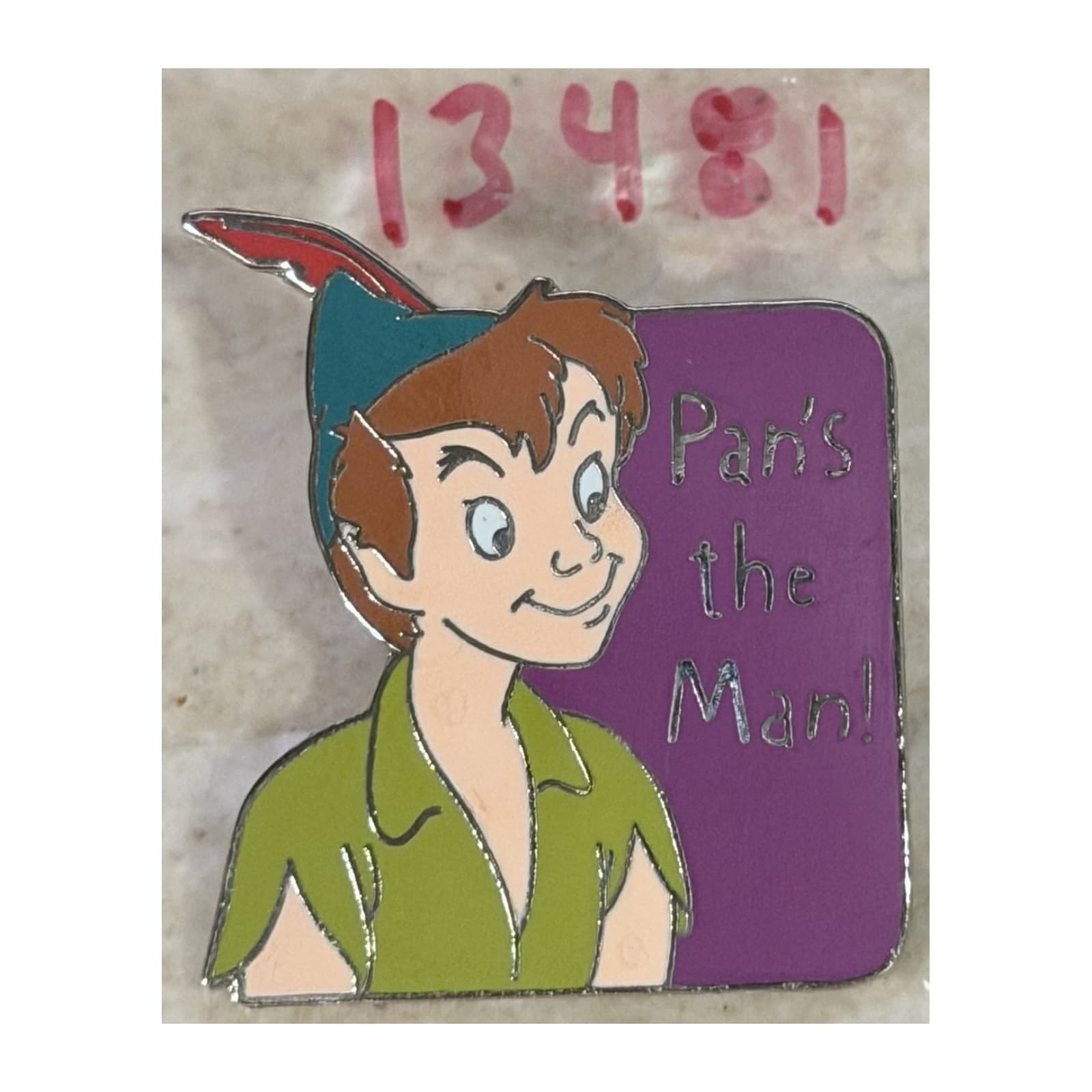 Peter Pan — Pan's the Man!, a 2002 Walt Disney World Cast Lanyard pin