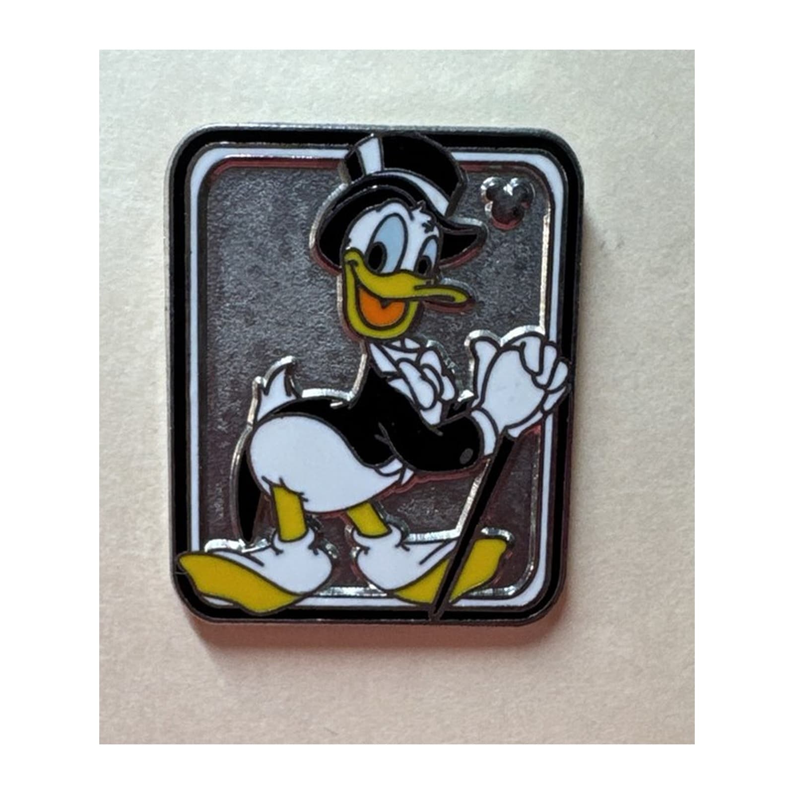 Donald Duck in Tuxedo, a 2002 Walt Disney World Cast Lanyard pin