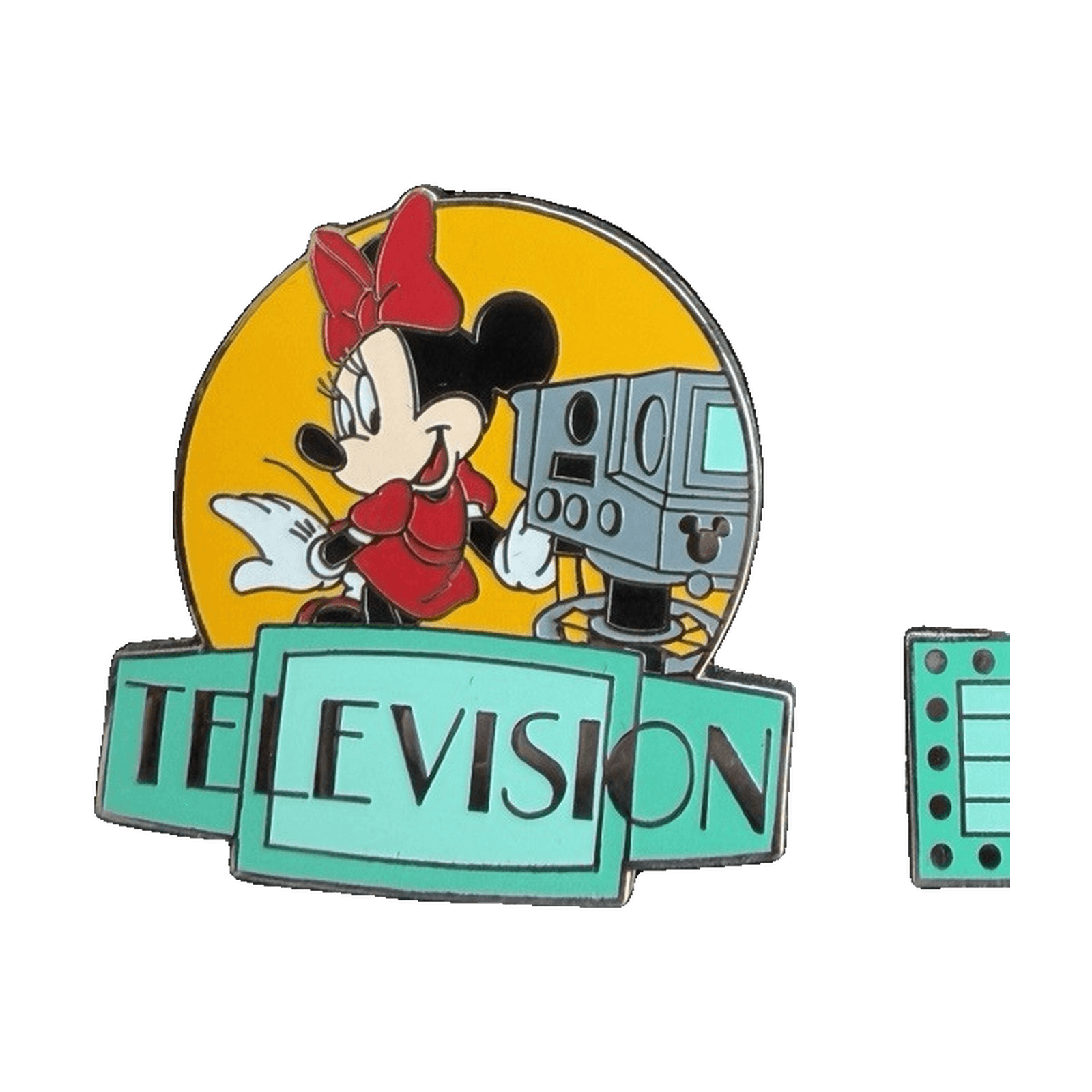 Television Minnie Mouse, a 2005 Walt Disney World Cast Lanyard pin