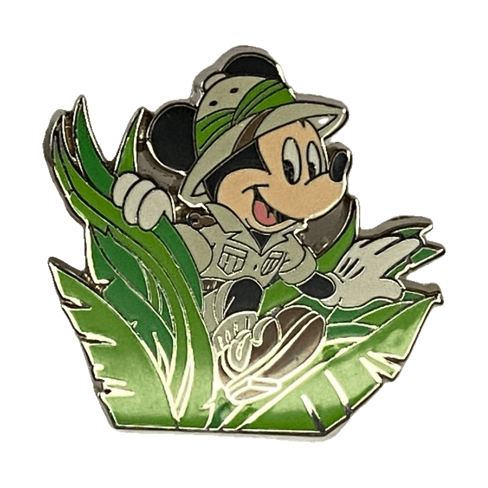 Safari Mickey Mouse, a 2005 Walt Disney World Cast Lanyard pin