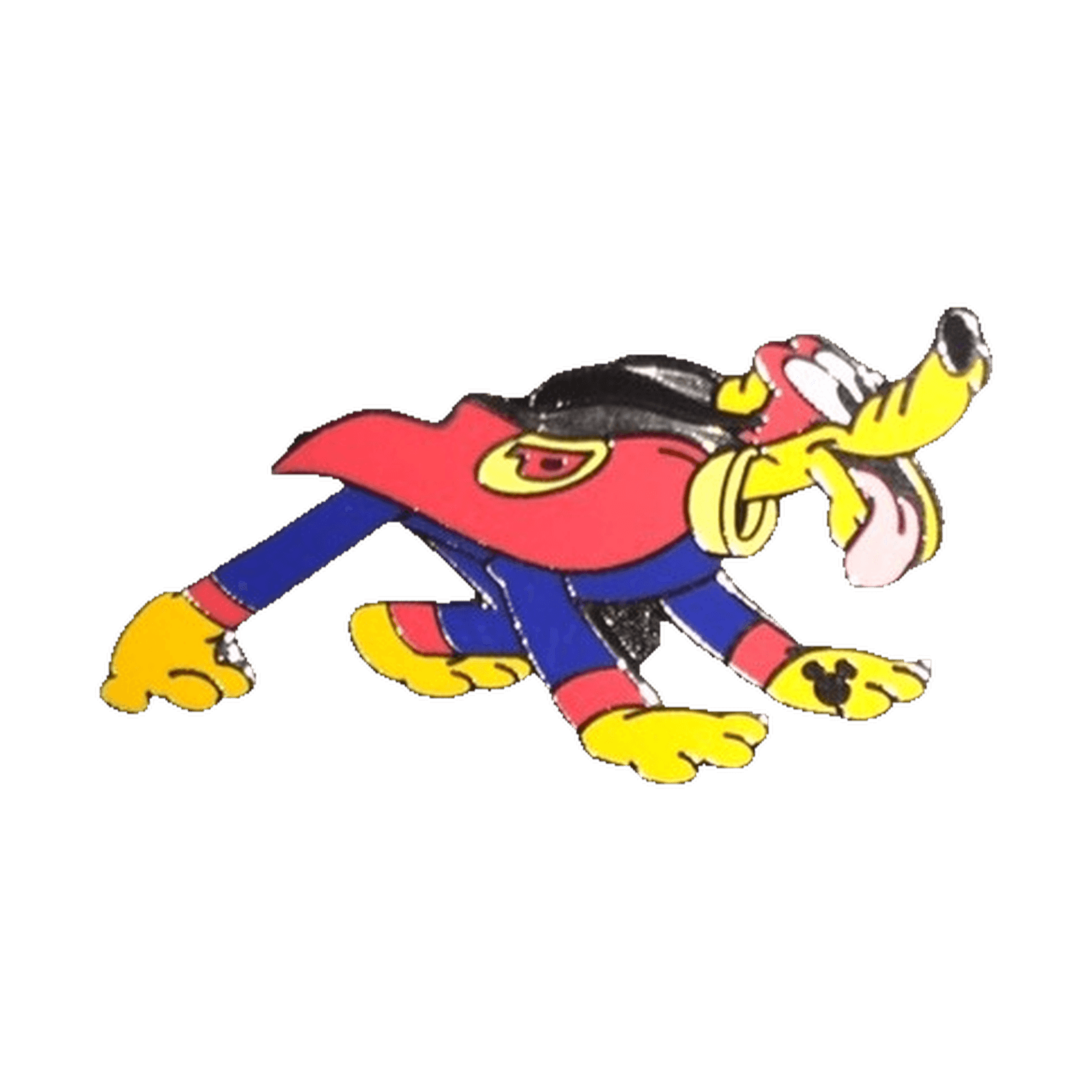 Pluto Super Hero, a 2005 Disneyland Resort Cast Lanyard pin