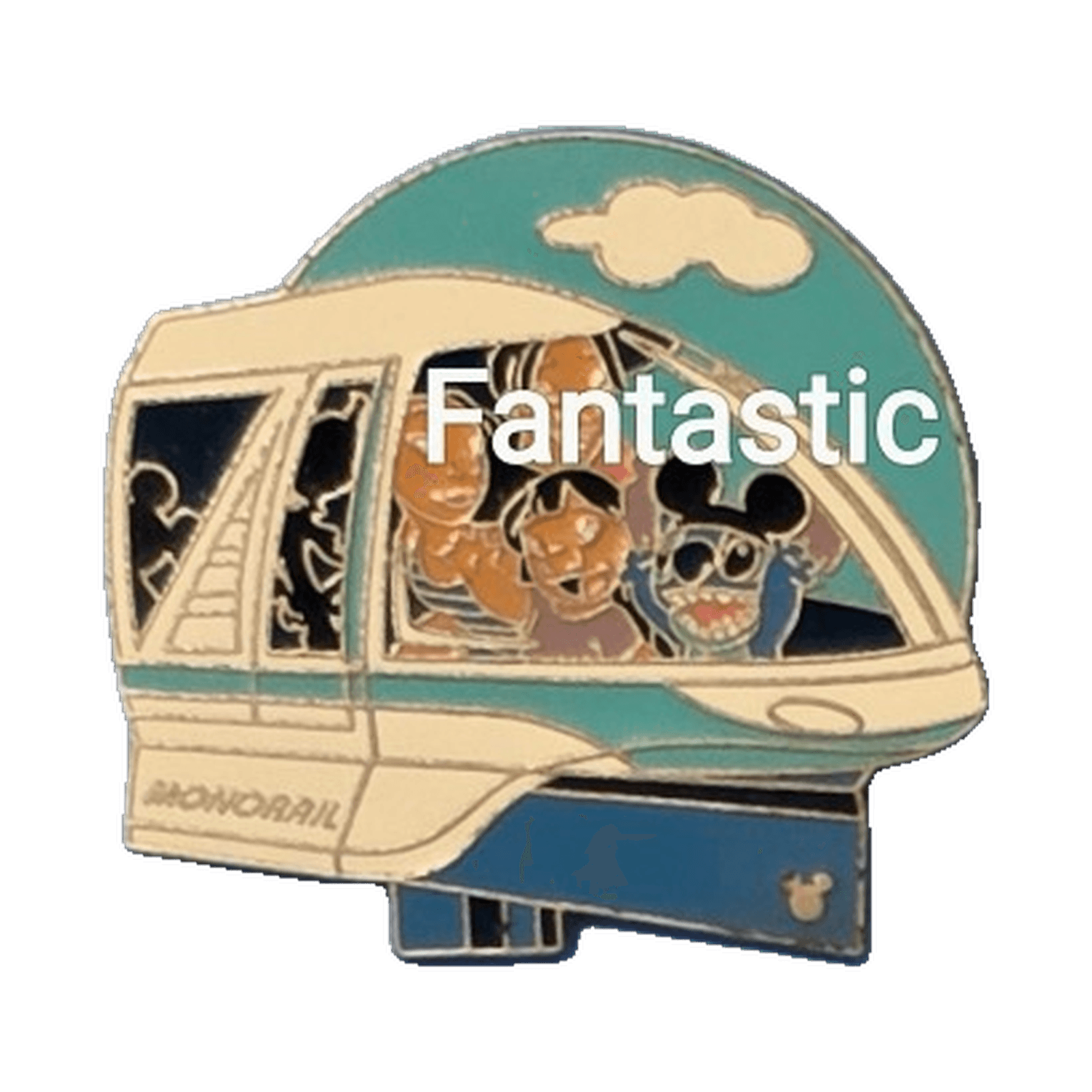 Disney Monorail — Mickey and Friends front