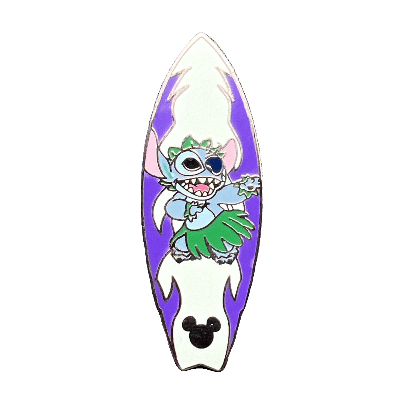 Stitch Surfboard, a 2005 Disneyland Resort Cast Lanyard pin