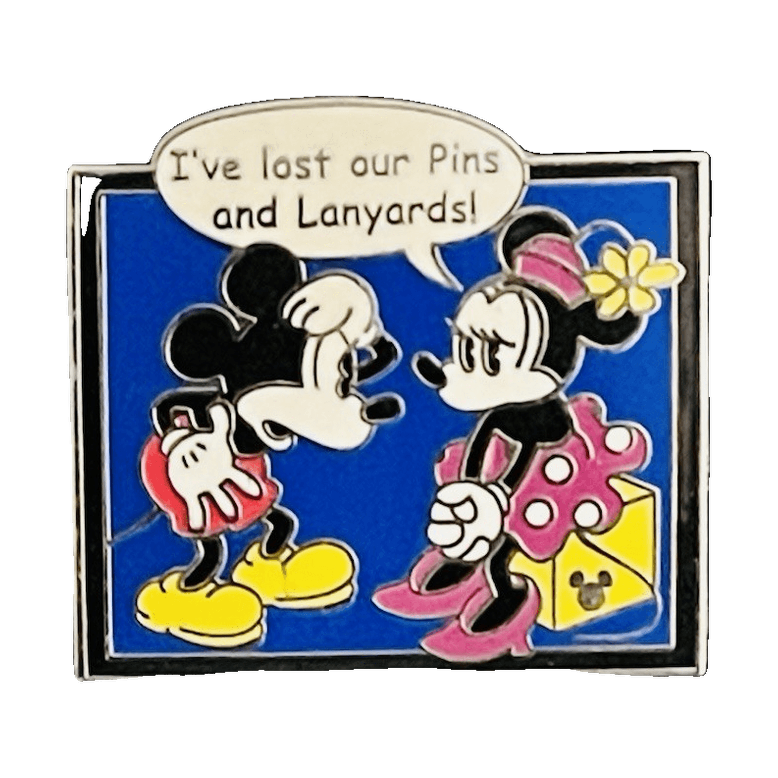 I've Lost Our Pins and Lanyards, a 2005 Disneyland Resort Cast Lanyard pin