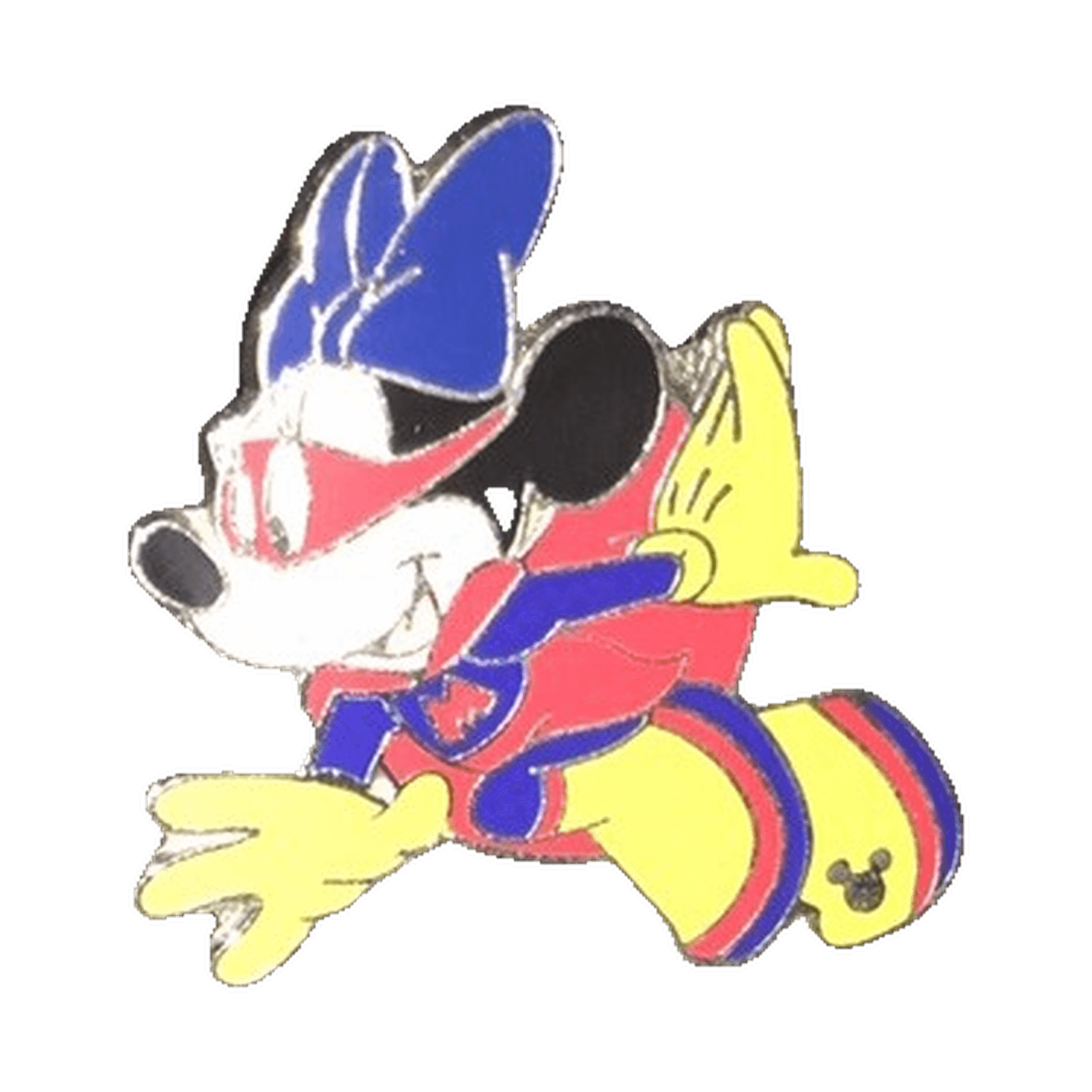 Minnie Mouse Super Hero, a 2005 Disneyland Resort Cast Lanyard pin