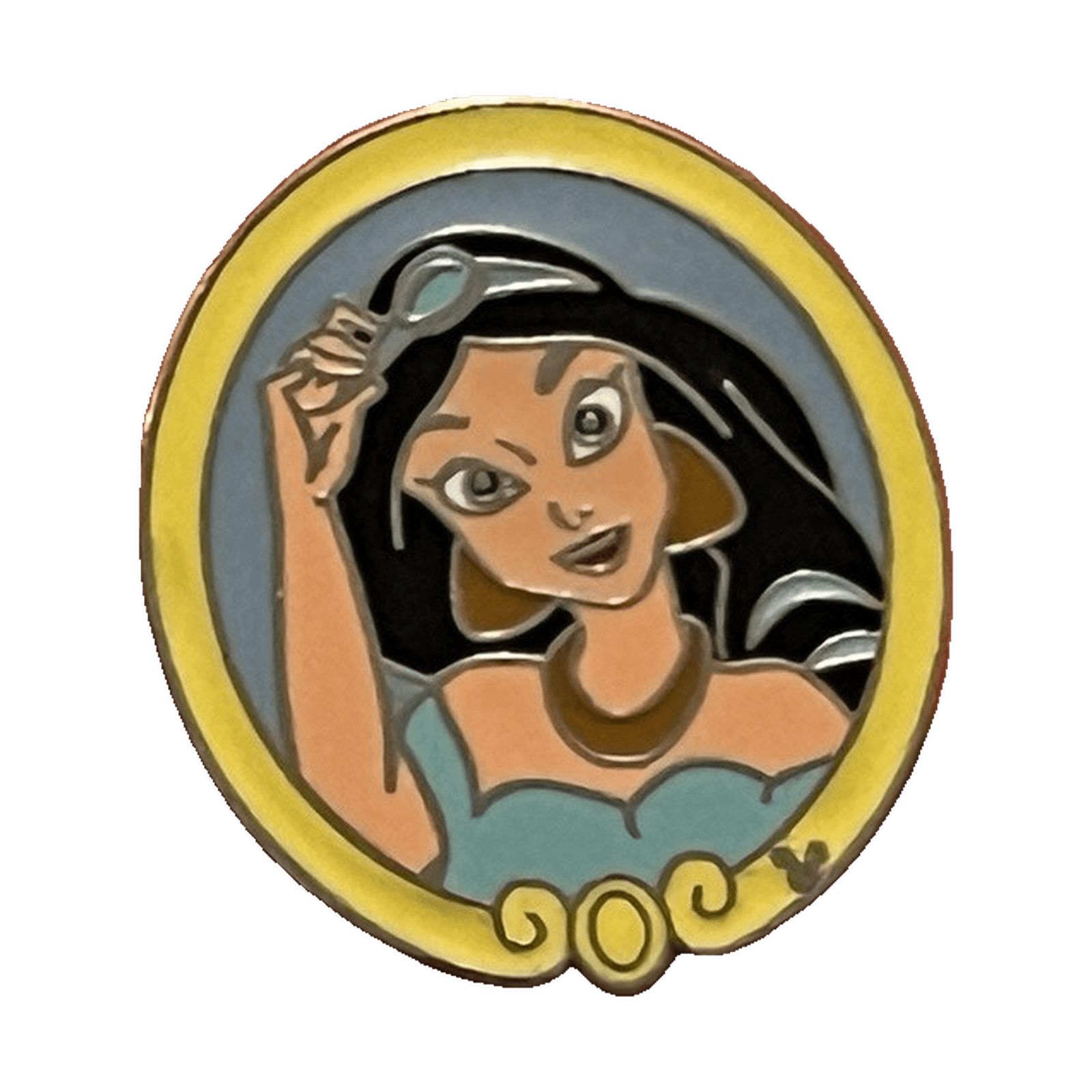 Jasmine Princess Portrait, a 2005 Walt Disney World Cast Lanyard pin