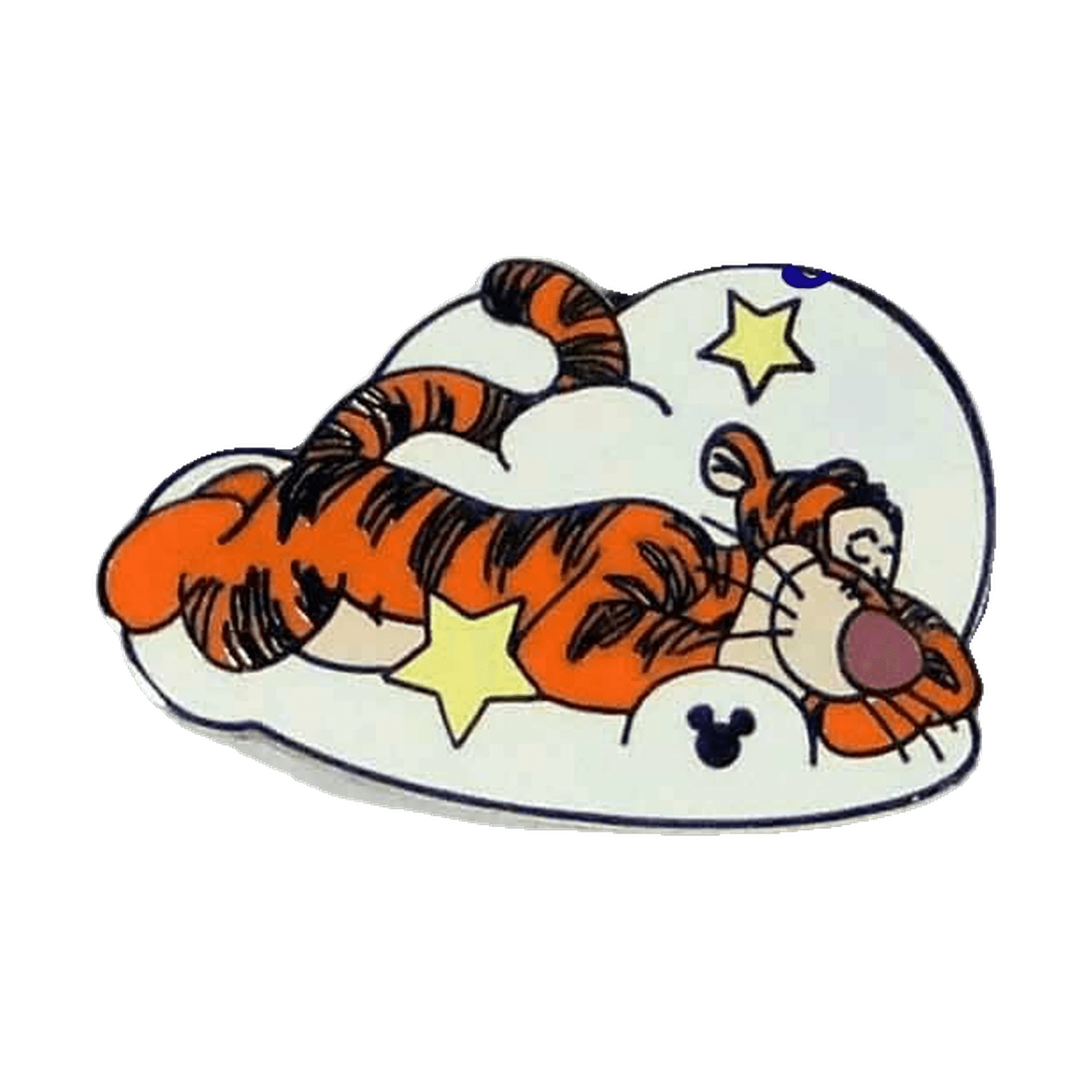 Tigger Cloud Sleeping, a 2005 Disneyland Resort Cast Lanyard pin