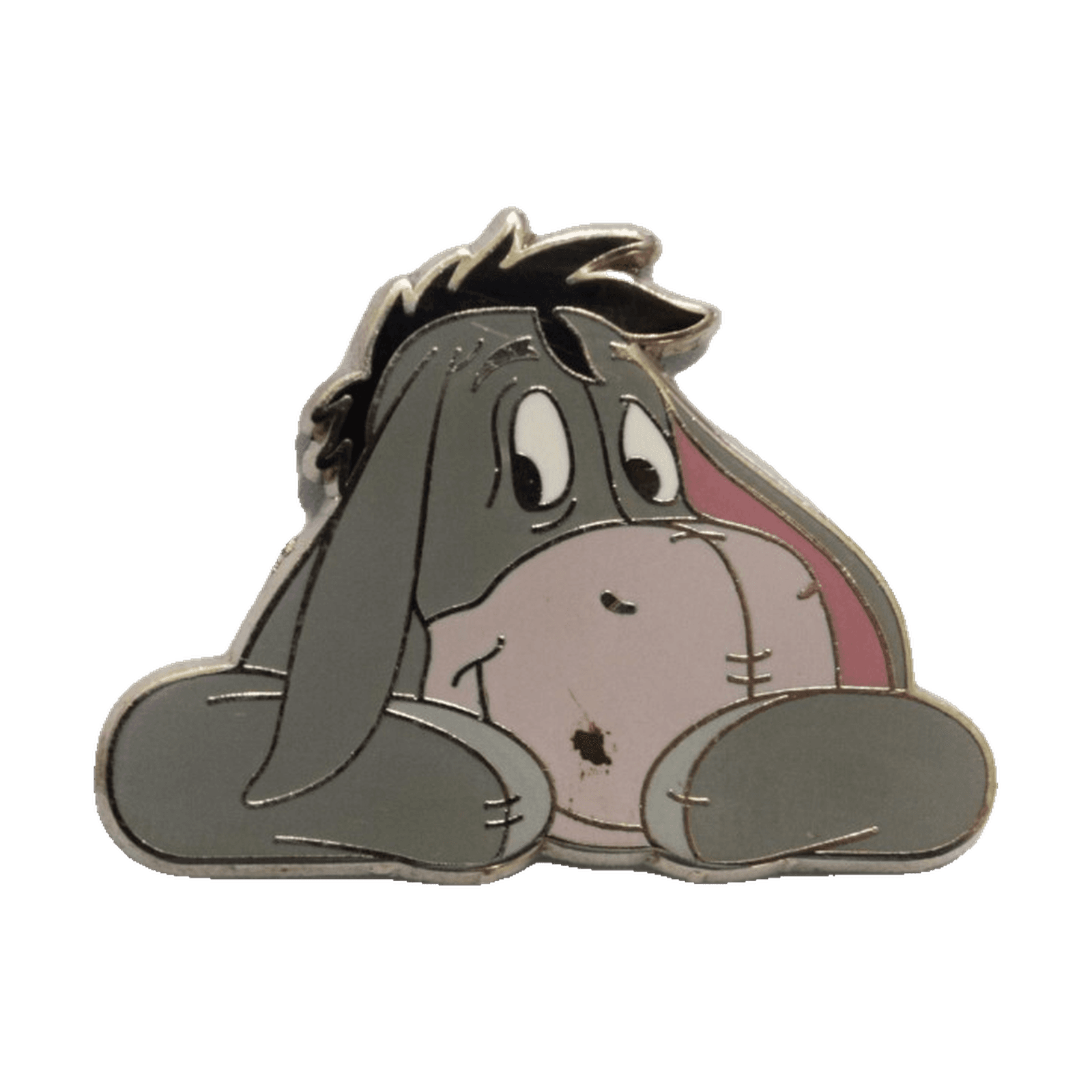 Eeyore Character Head, a 2005 Walt Disney World Cast Lanyard pin