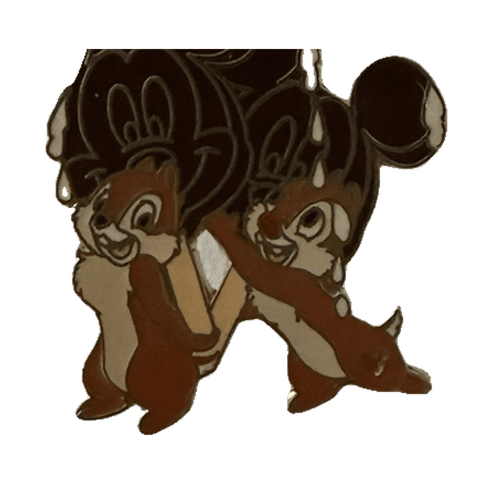 Chip and Dale Mickey Waffles, a 2005 Walt Disney World Cast Lanyard pin