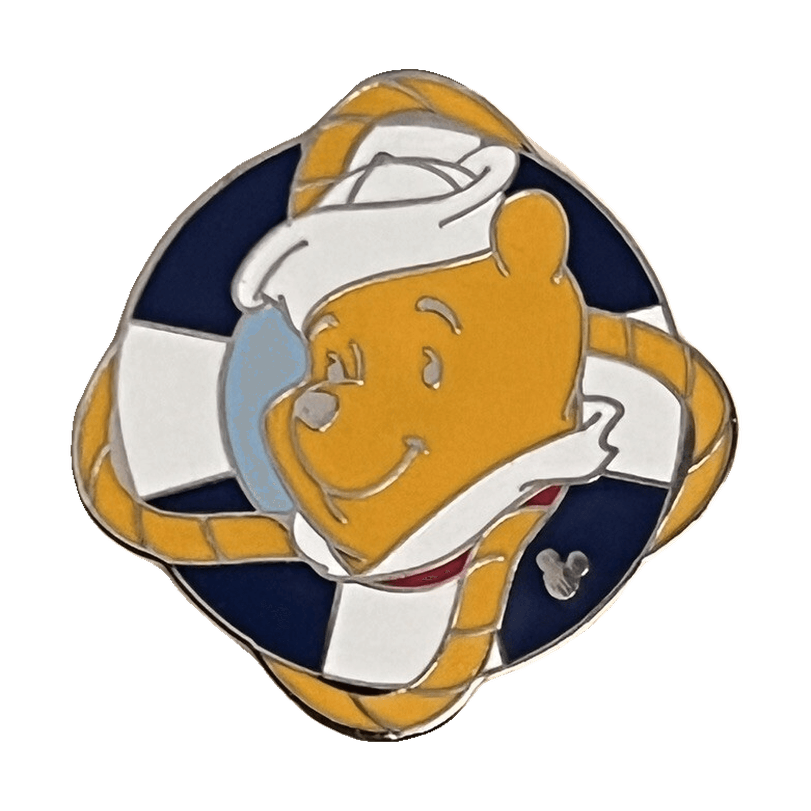Winnie the Pooh Sailor, a 2005 Disneyland Resort Cast Lanyard pin