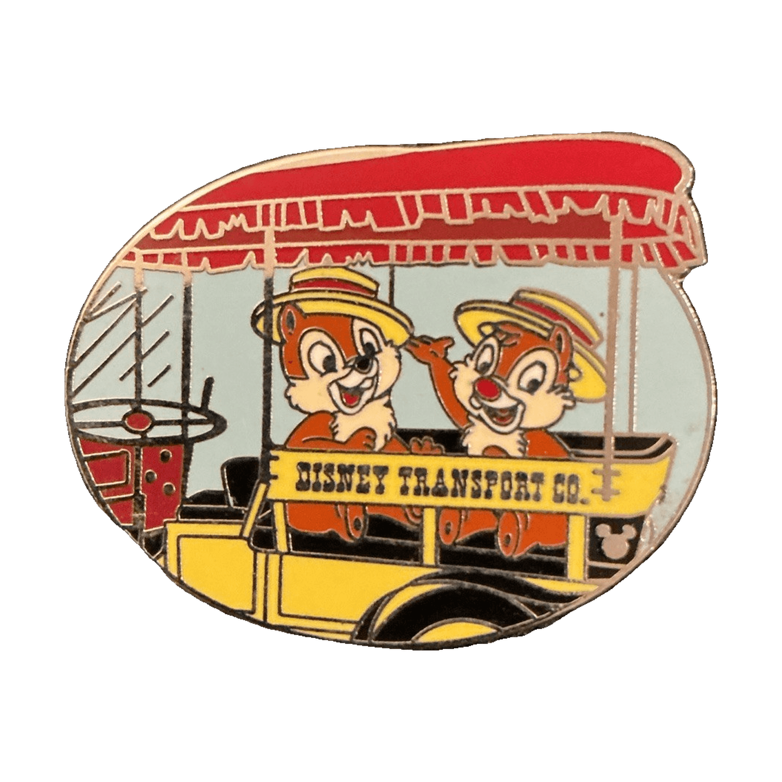 Disney Transport Co. Trolley — Chip and Dale front