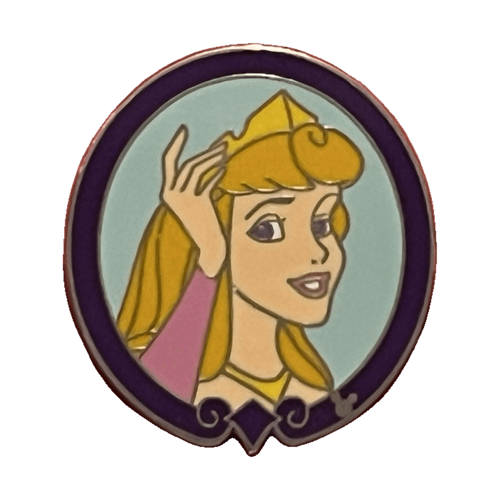 Aurora Princess Portrait, a 2005 Walt Disney World Cast Lanyard pin