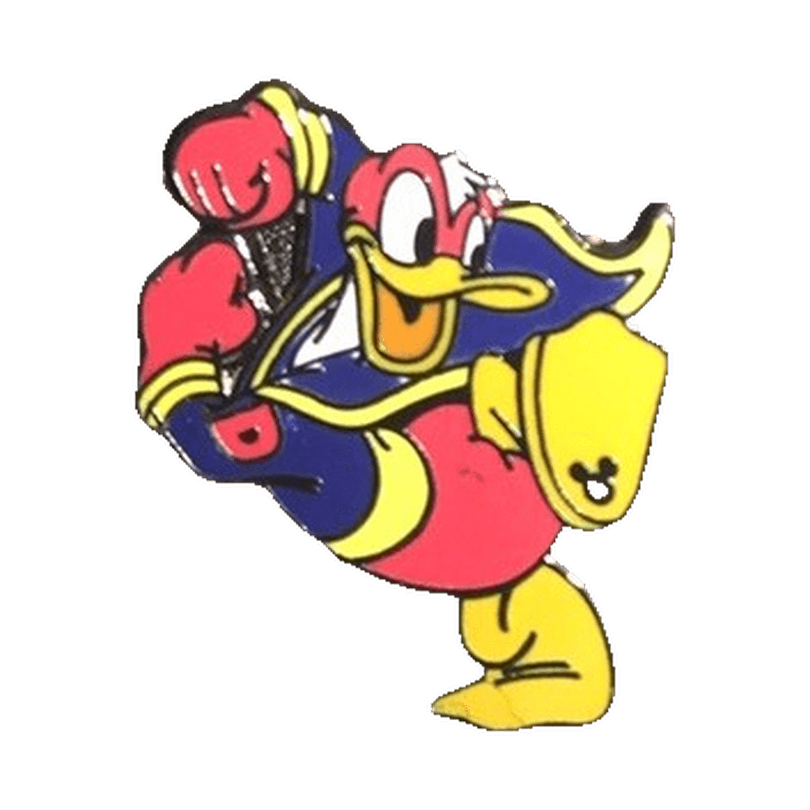 Donald Duck Super Hero, a 2005 Disneyland Resort Cast Lanyard pin