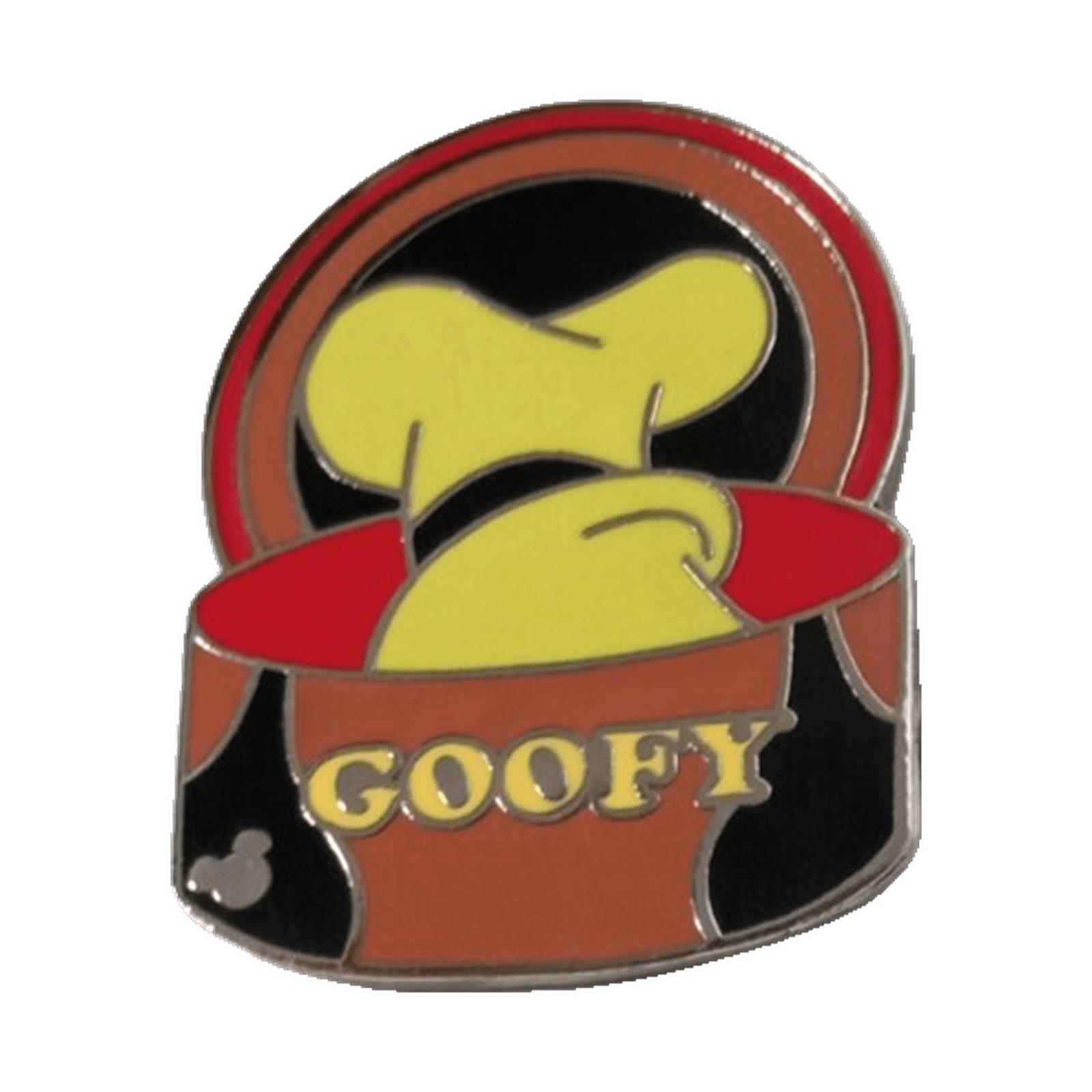 Goofy Hat Box, a 2005 Disneyland Resort Cast Lanyard pin
