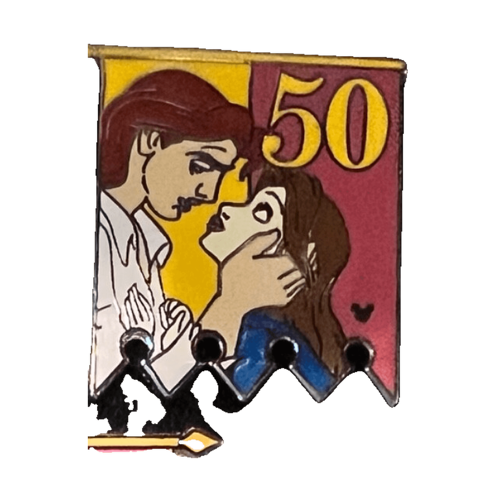 Belle and the Prince 50th Anniversary Banner front
