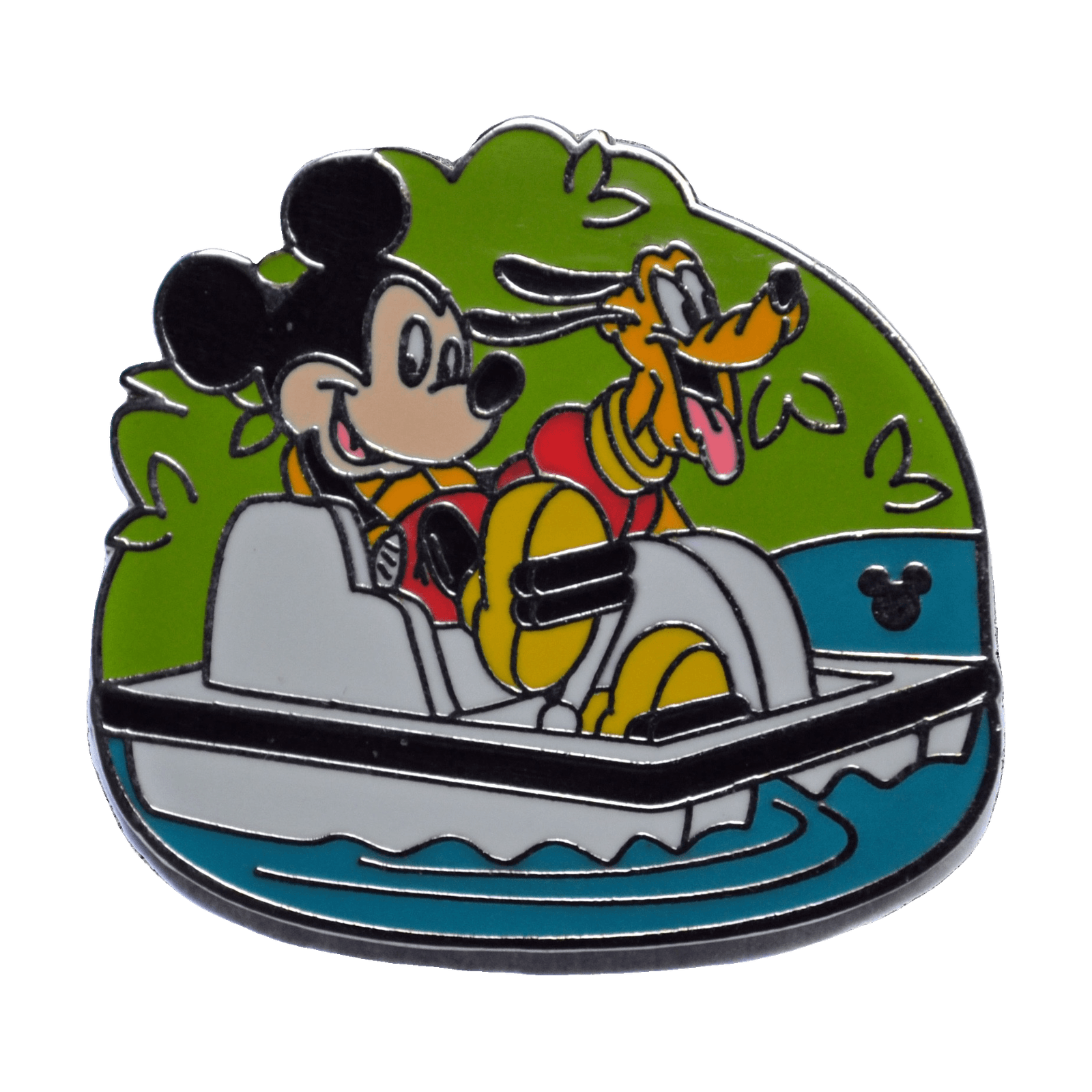 Mickey Mouse and Pluto Paddle Boat front