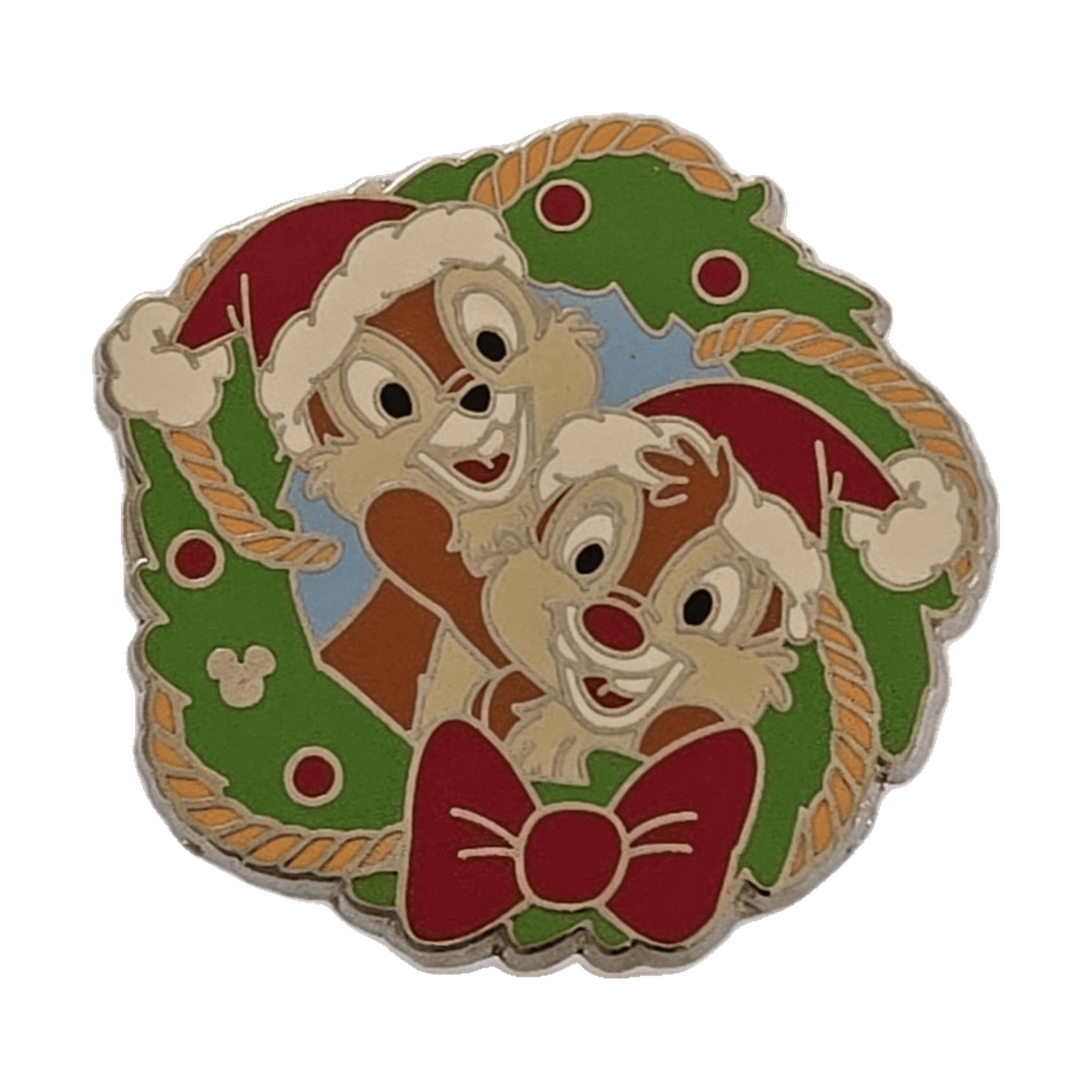 Chip and Dale Holiday Wreath front
