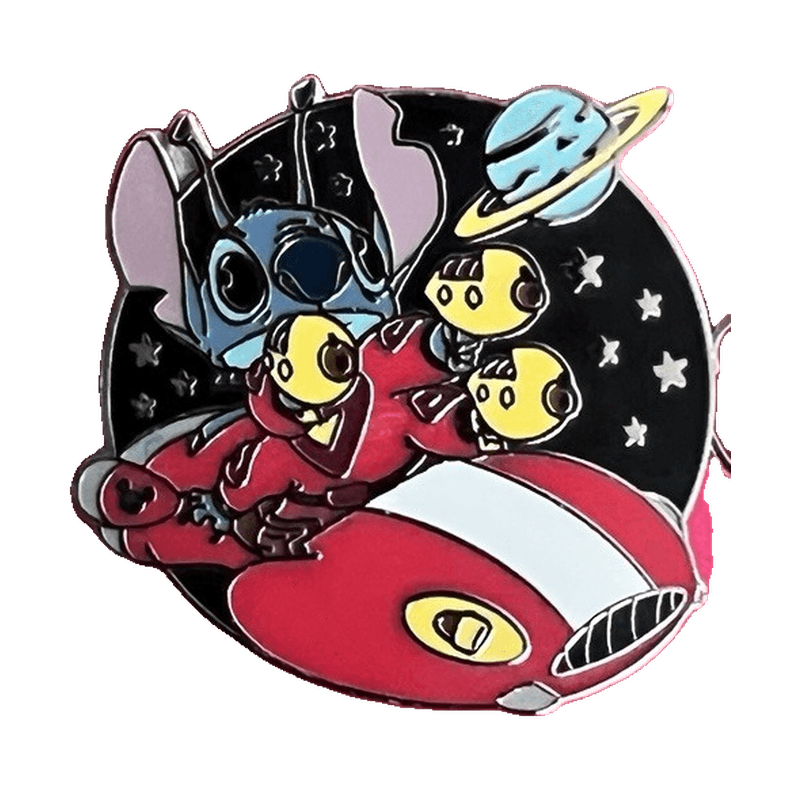 Stitch Flying Saucer B front