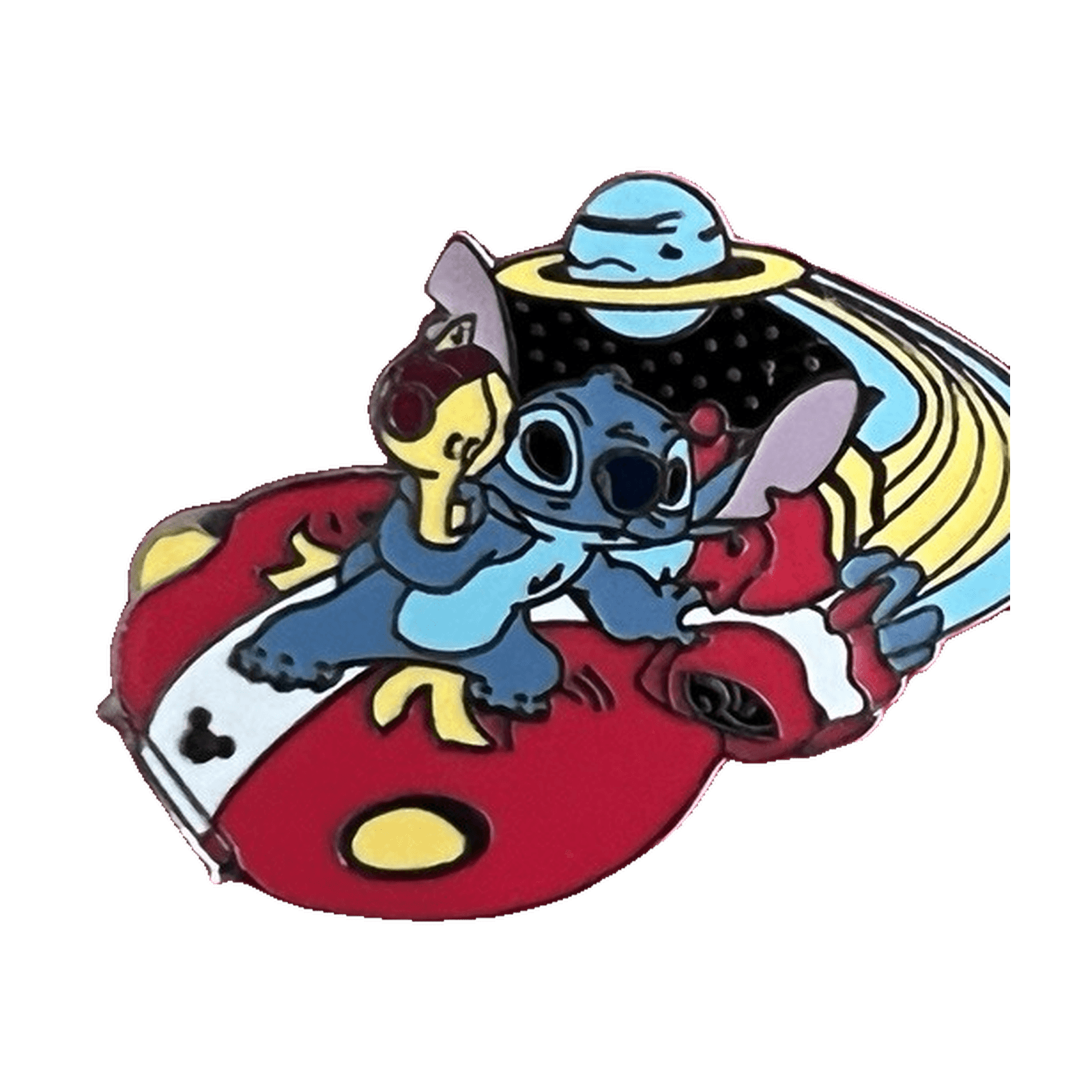 Stitch Flying Saucer A front