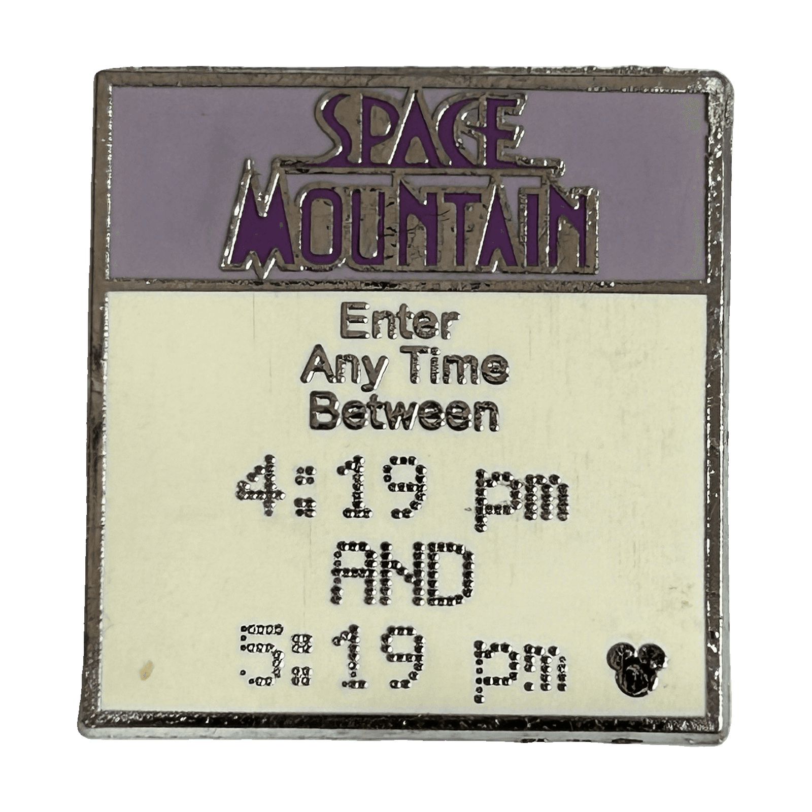 Space Mountain FastPass front
