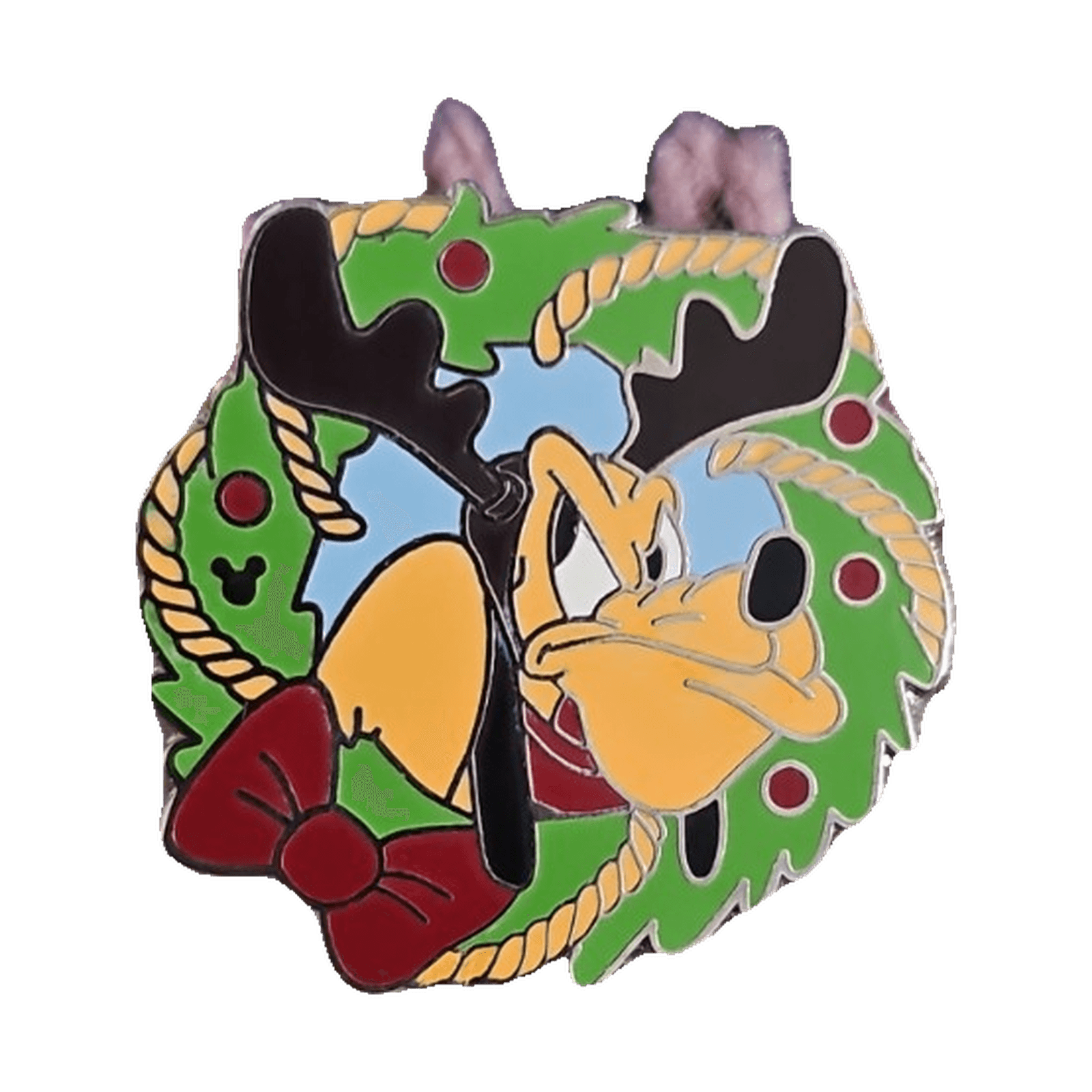 Pluto Holiday Wreath front