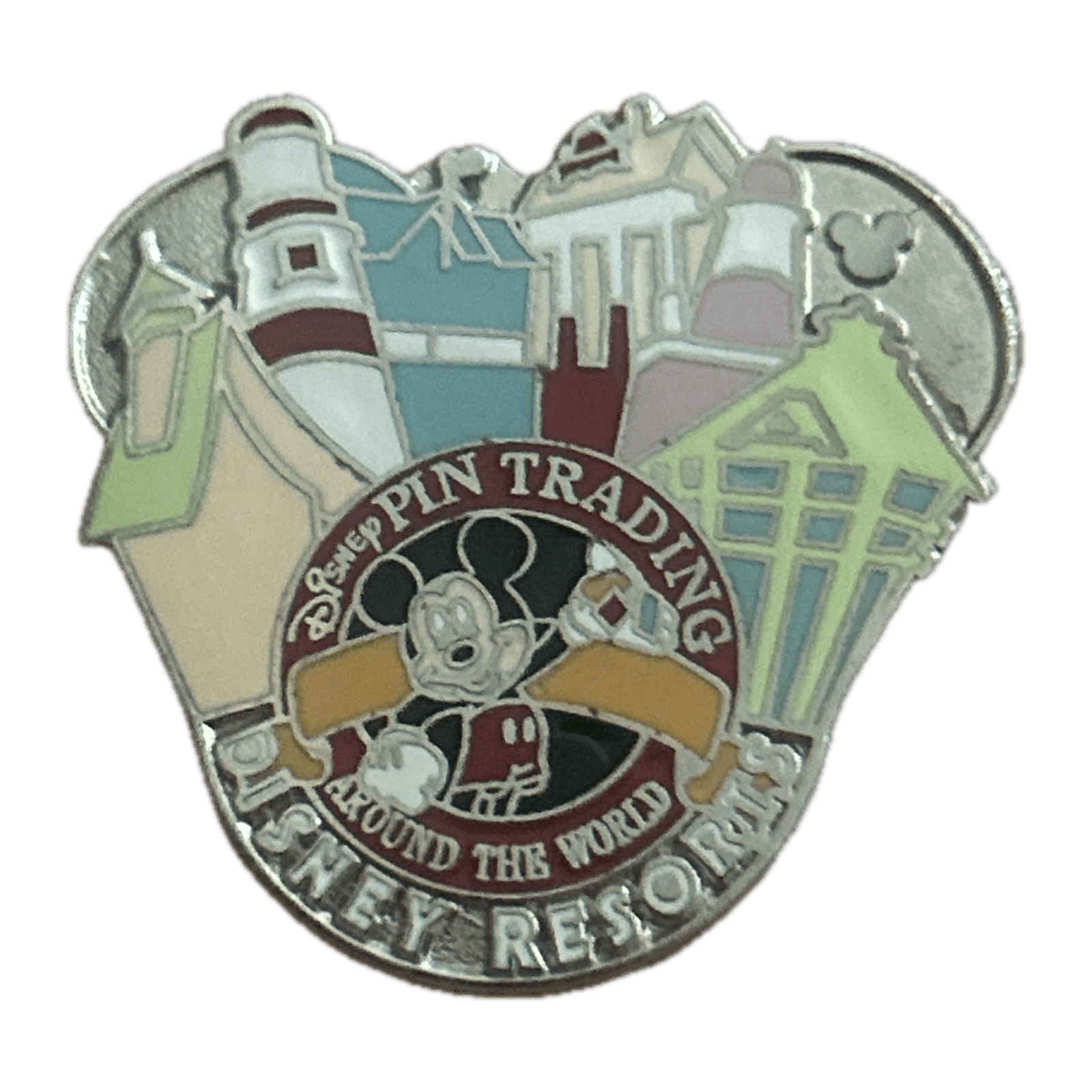 Disney Resorts Pin Trading Location front