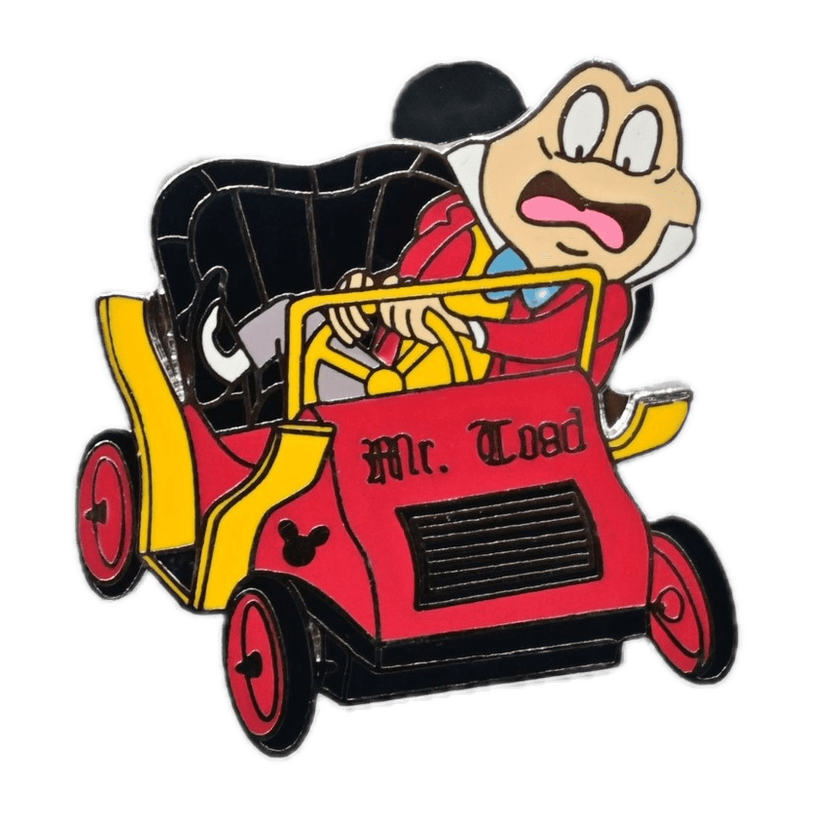 Mr. Toad in Car front