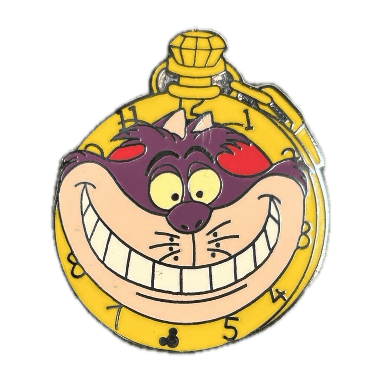Cheshire Cat Pocket Watch front