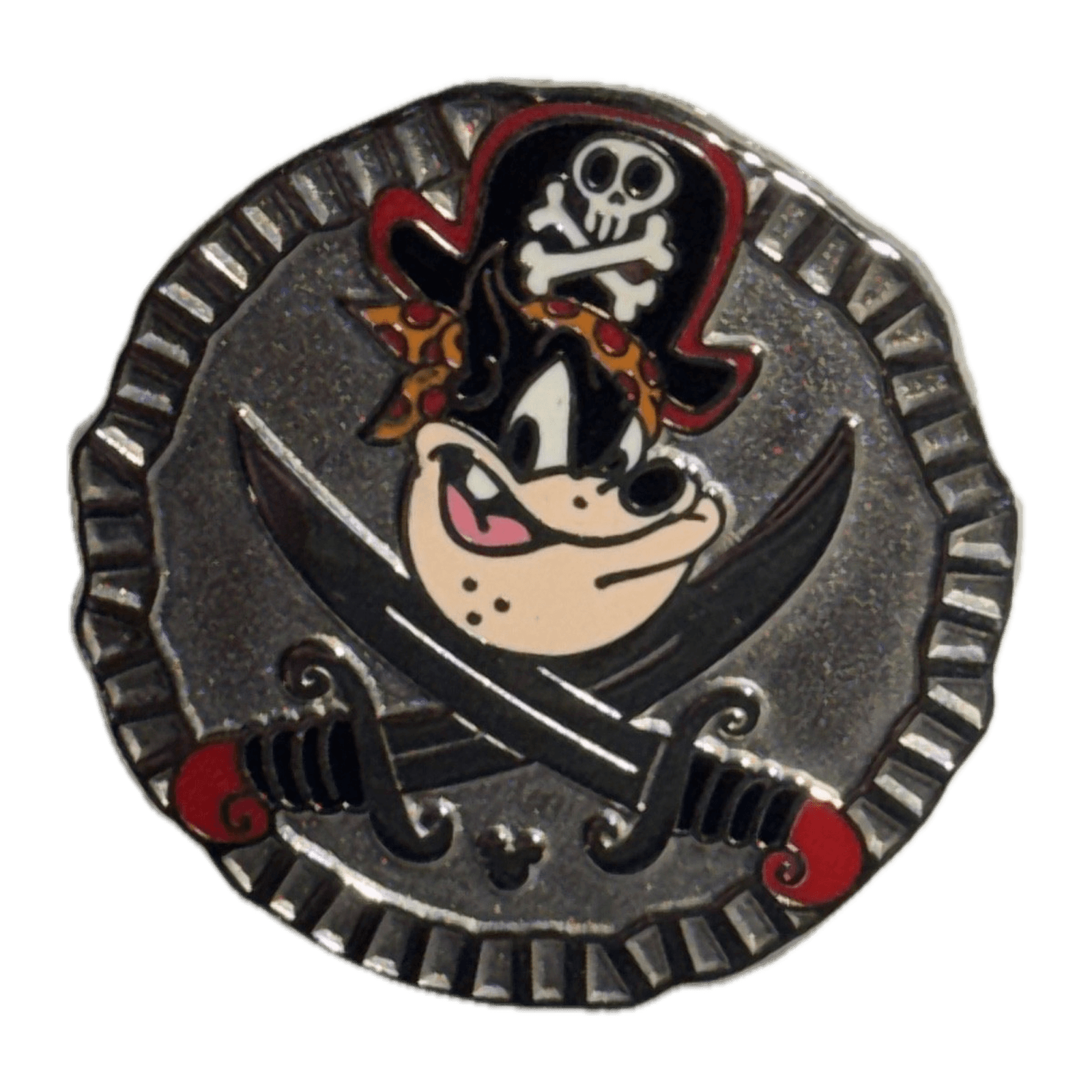 Pete Pirate Silver Coin front