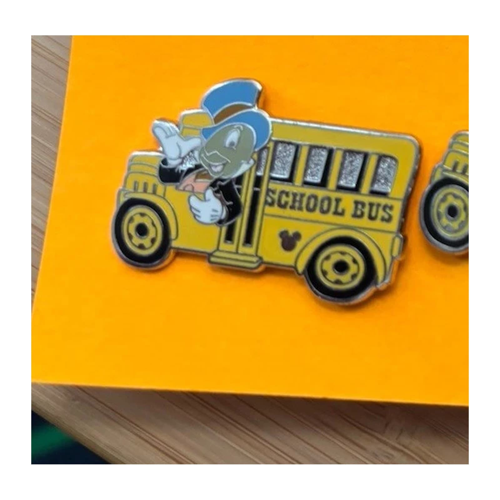 Jiminy Cricket School Bus front