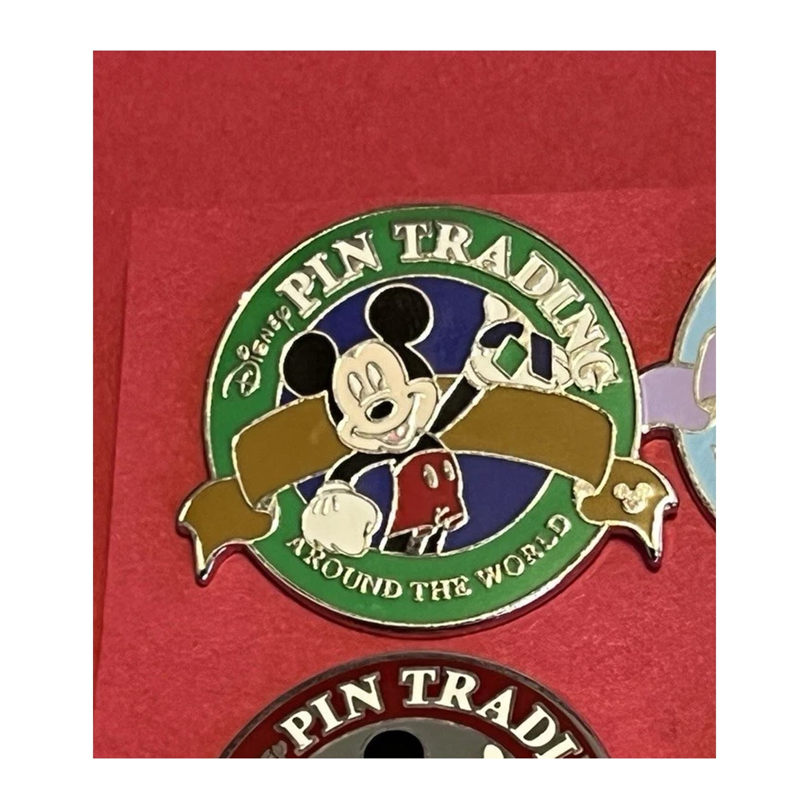Green Pin Trading Logo front