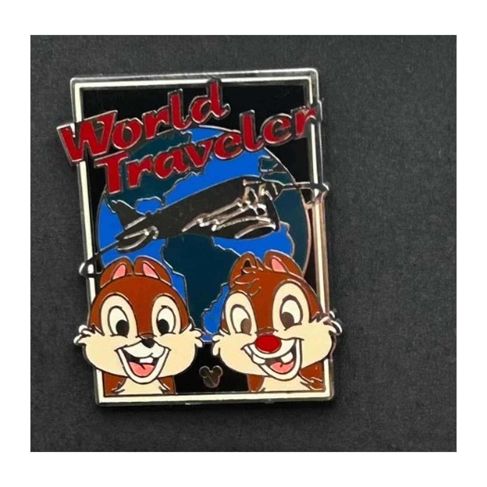 World Traveller Postcard — Chip and Dale front