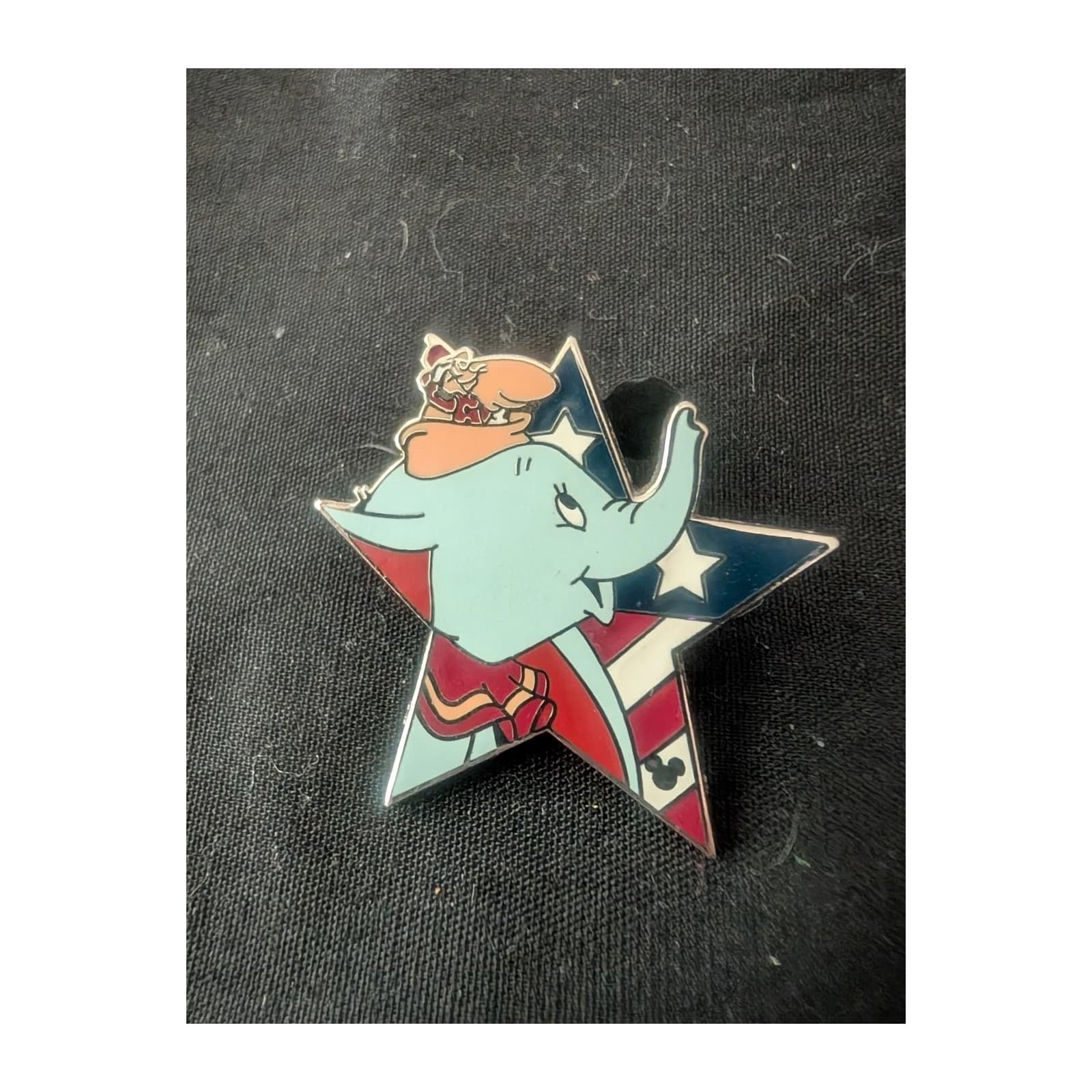 Dumbo and Timothy Patriotic Star Salute front