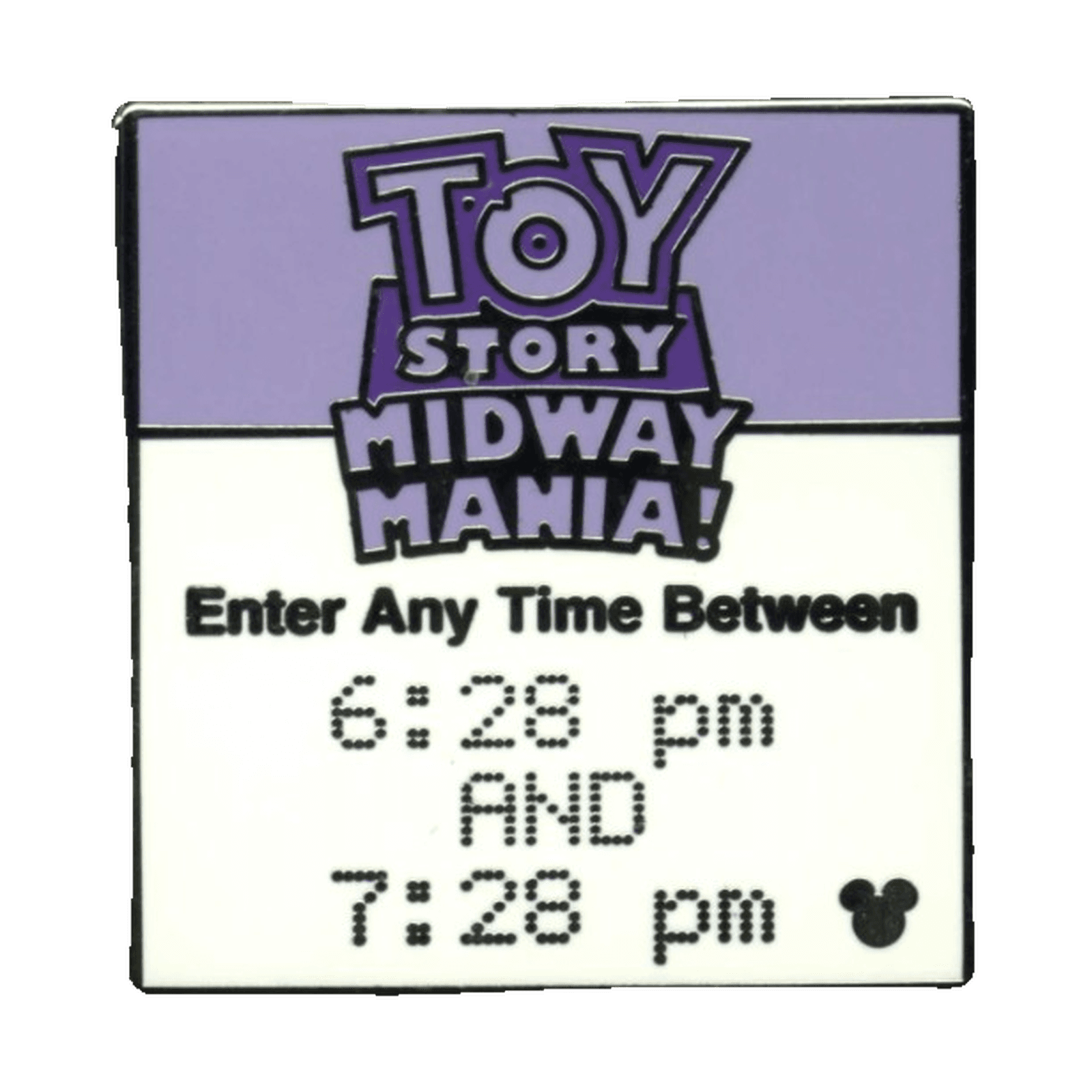 Toy Story Midway Mania FastPass Ticket