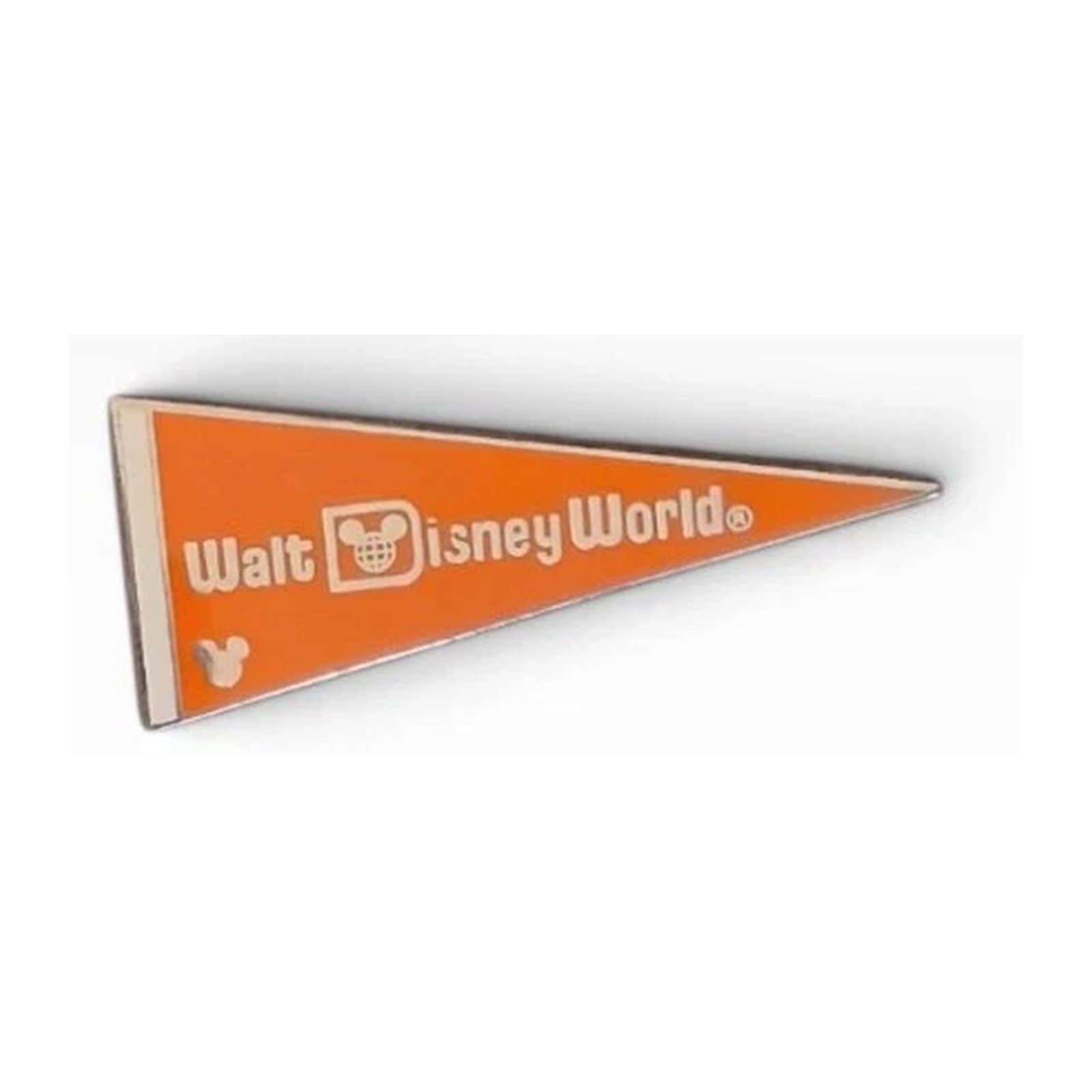 Orange Walt Disney World Pennant front
