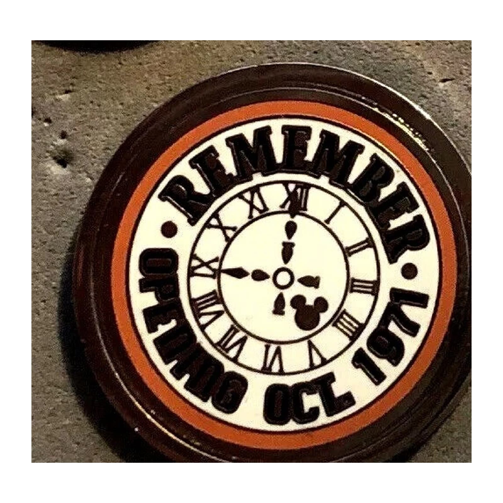 Magic Kingdom Clock front
