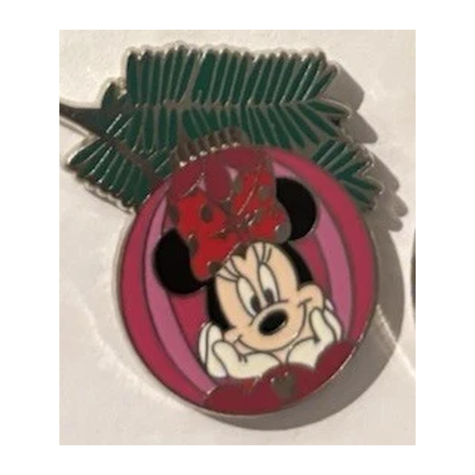 Minnie Christmas Ornament front