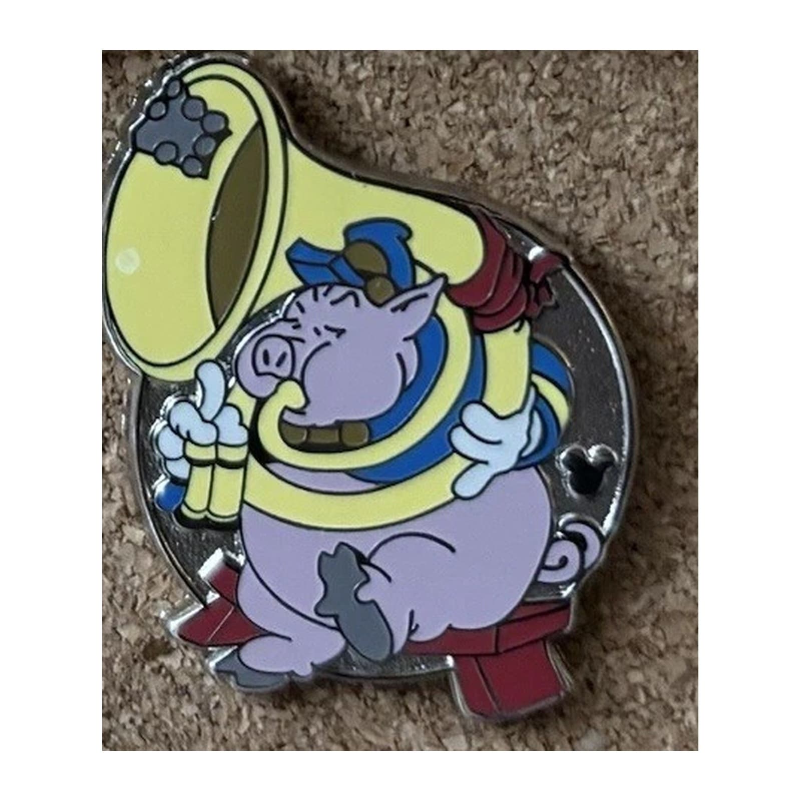 Peter Pig on Sousaphone front